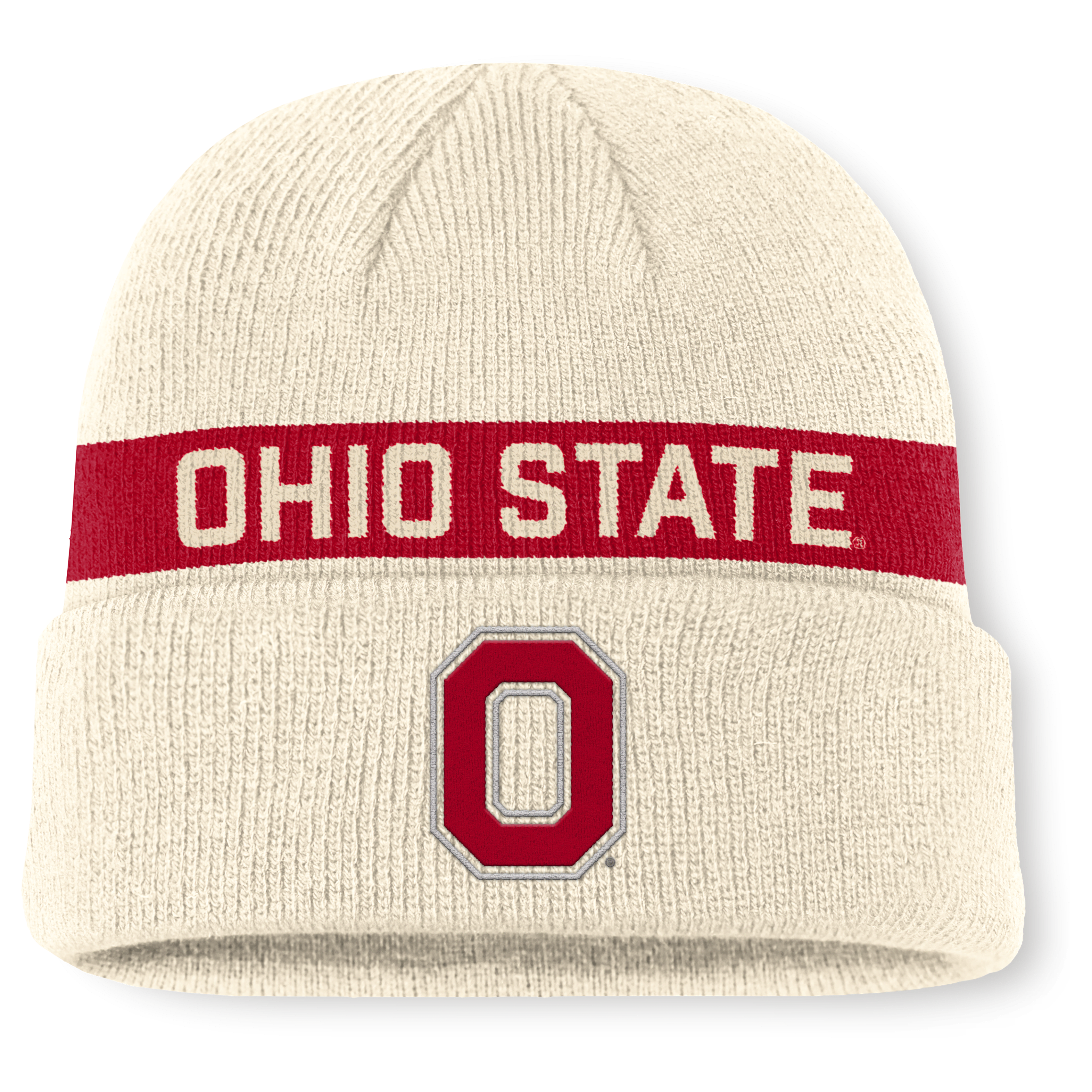 Ohio State Primetime Peak Utility Men's Nike College Cuffed Beanie