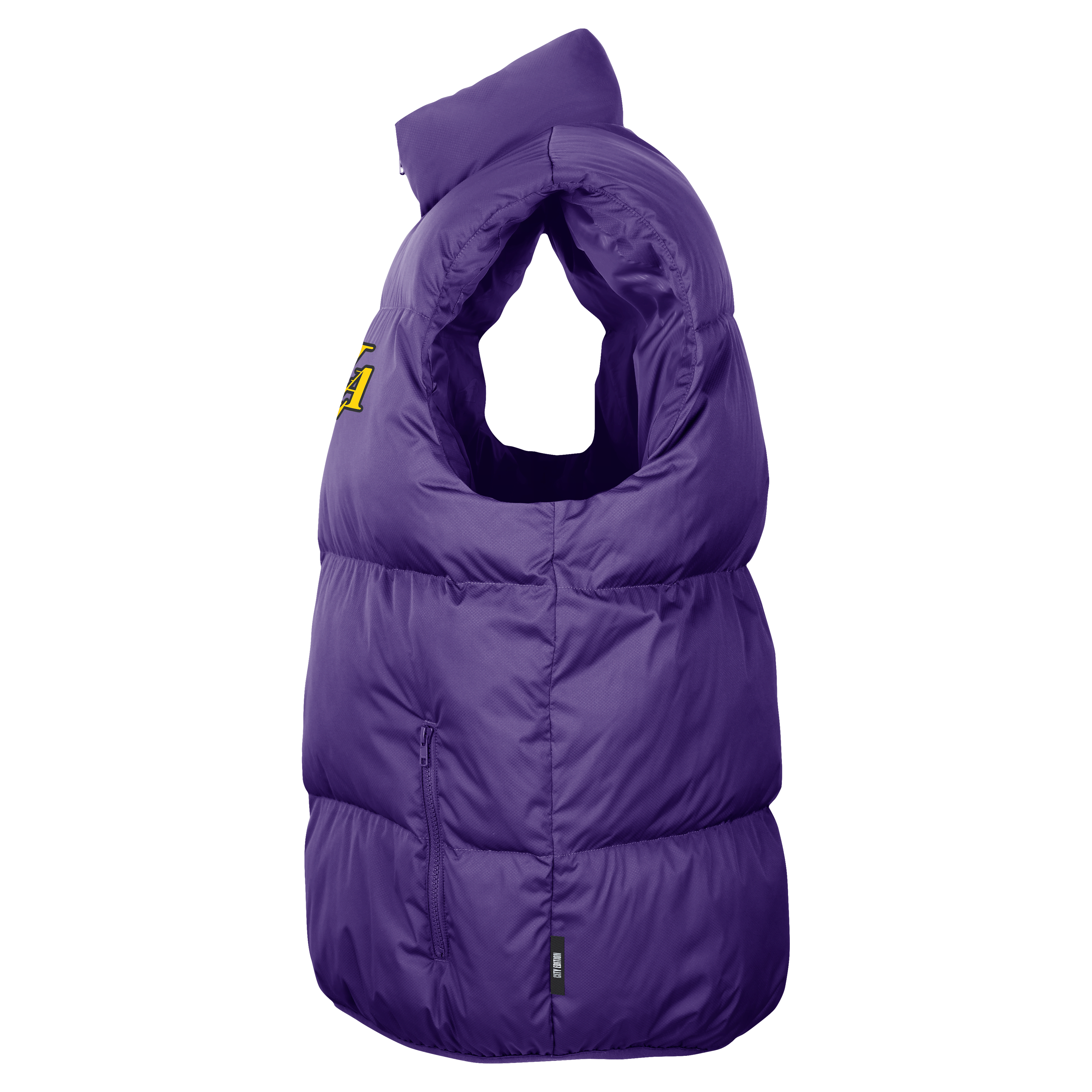 Los Angeles Lakers City Edition Men's Nike NBA Puffer Vest