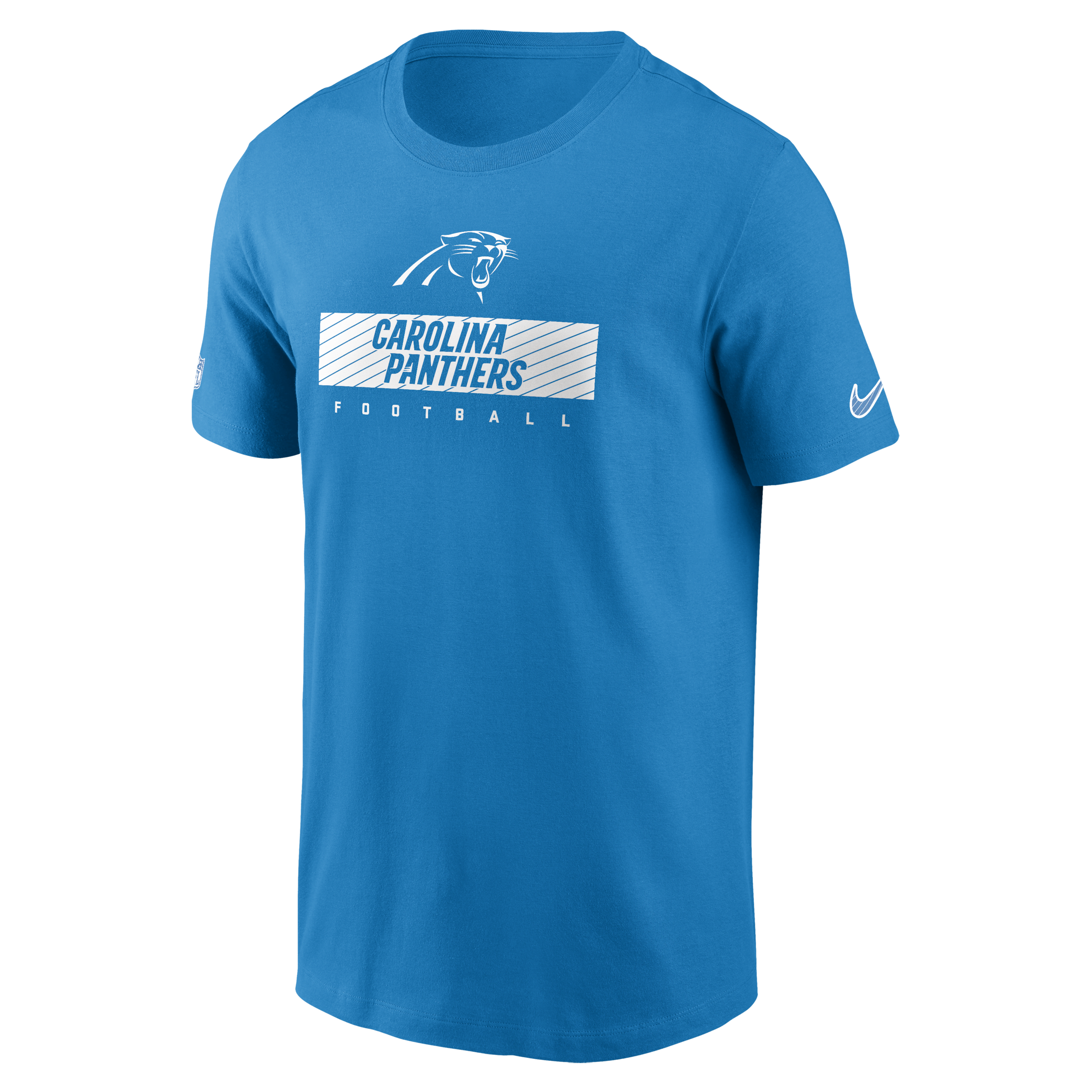 Carolina Panthers Sideline Team Issue Men's Nike Dri-FIT NFL T-Shirt