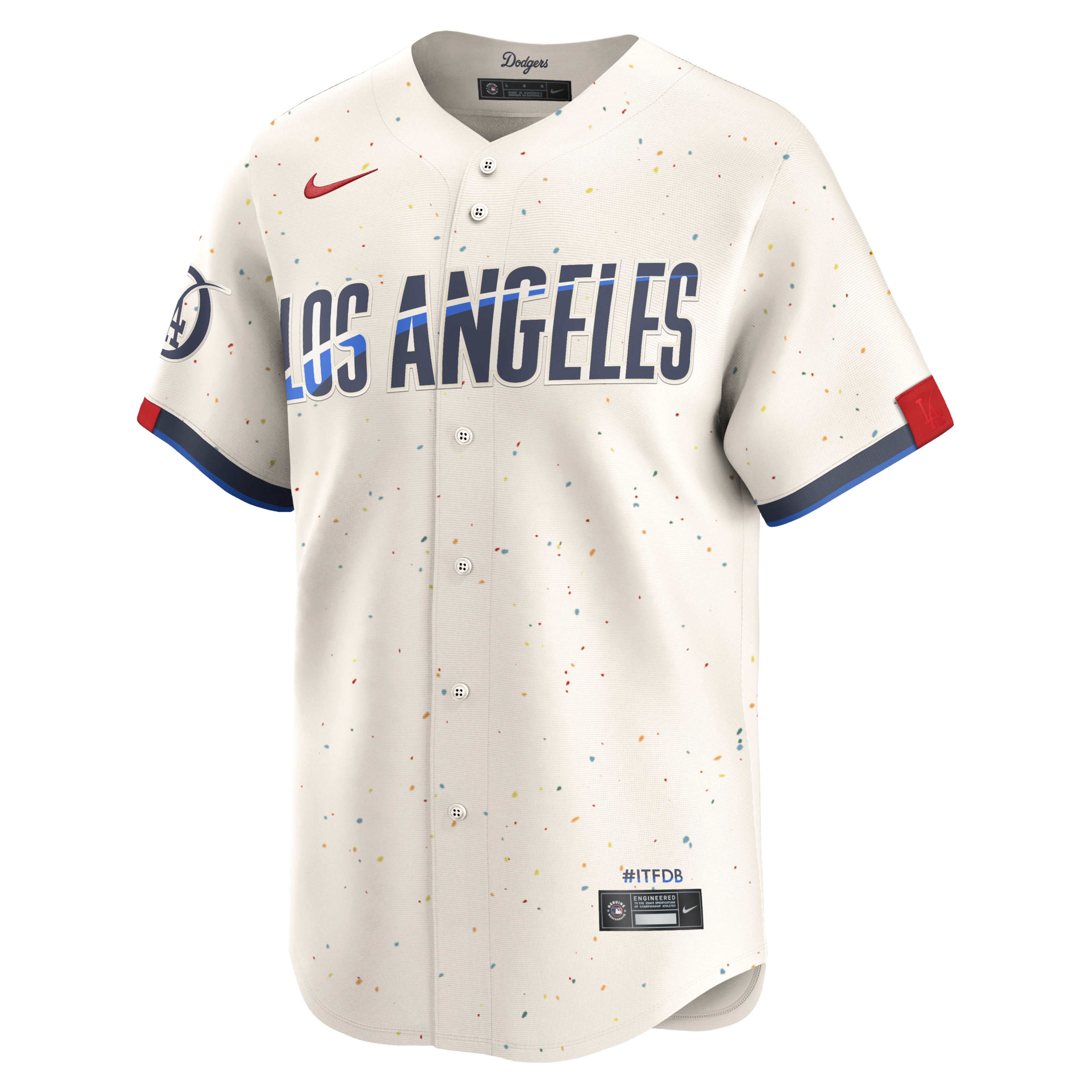 Los Angeles Dodgers City Connect Men's Nike Dri-FIT ADV MLB Limited Jersey