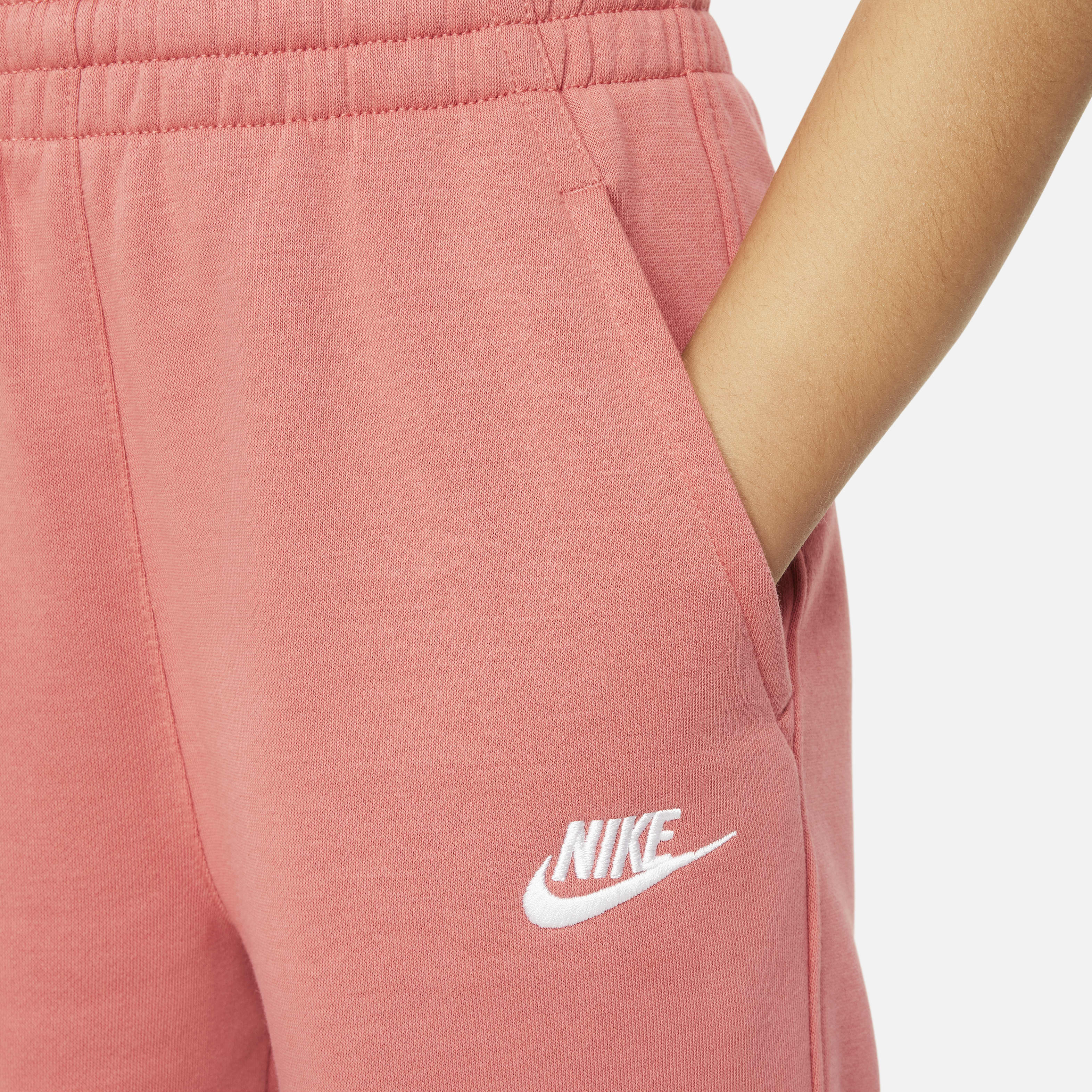 Nike Sportswear Club Fleece Big Kids' (Girls') Wide-Leg Pants