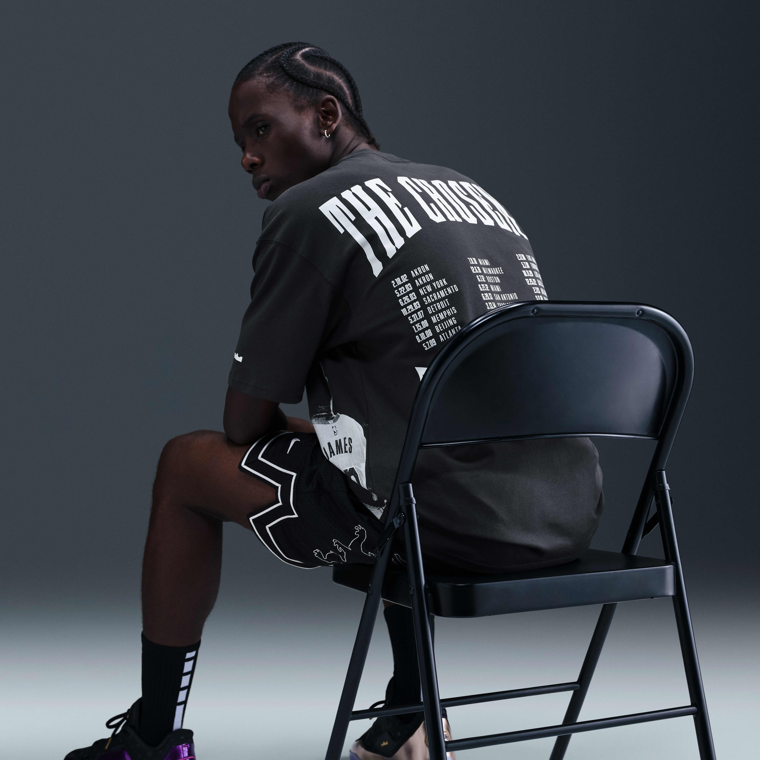 LeBron "Bubble Boy" Men's Basketball T-Shirt