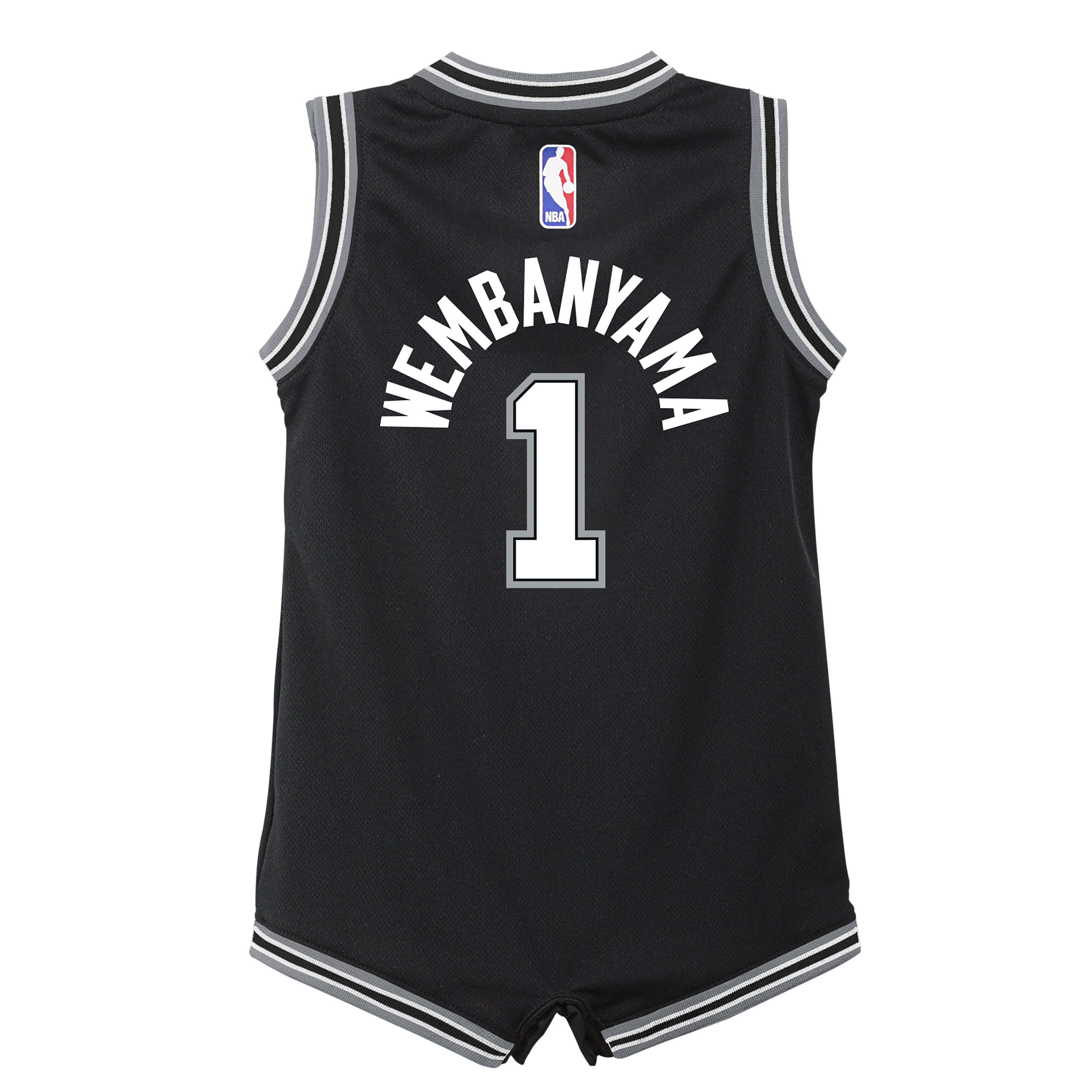 San Antonio Spurs Victor Wembanyama Icon Edition Baby Nike NBA Bodysuit