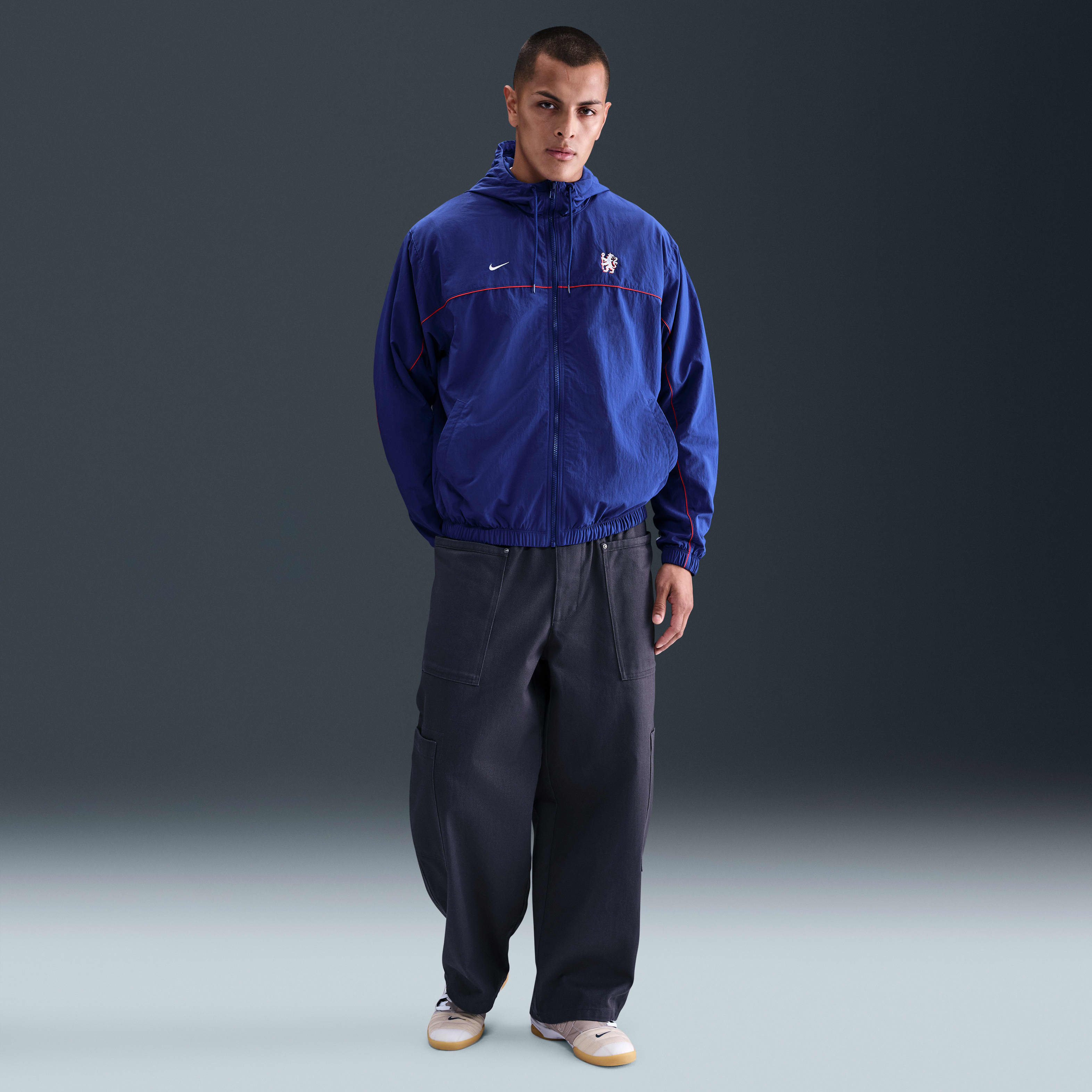 Chelsea FC Club Men's Nike Soccer Hooded Jacket