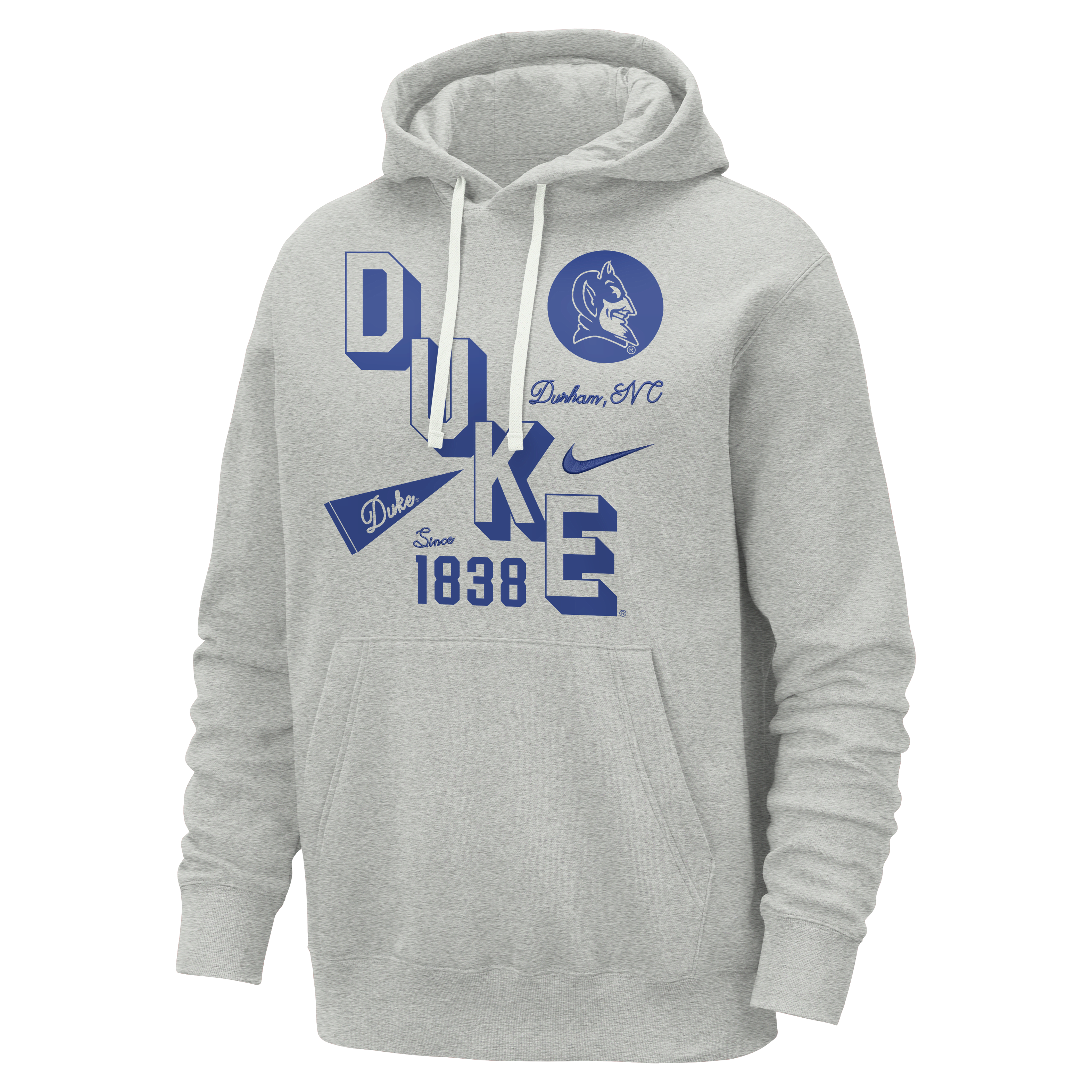 Duke Club Men's Nike College Hoodie