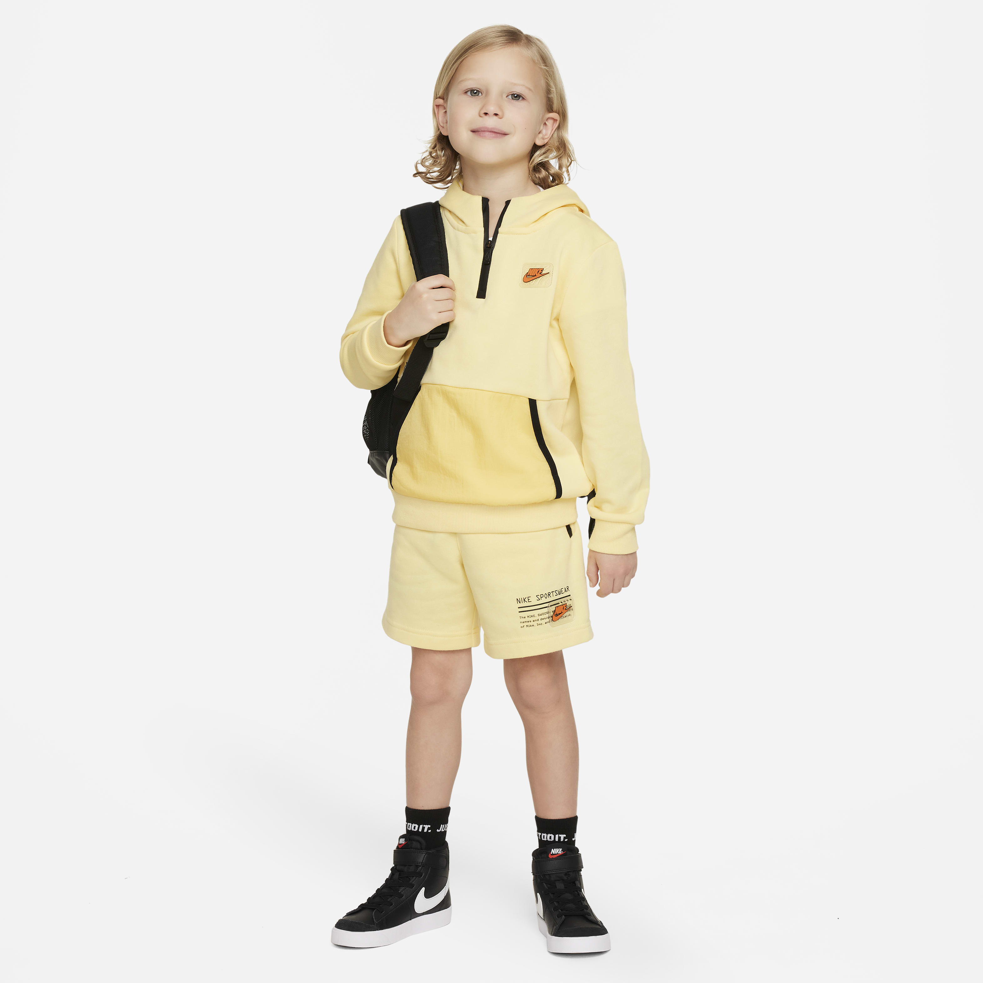 Nike Sportswear Paint Your Future Little Kids' French Terry Shorts