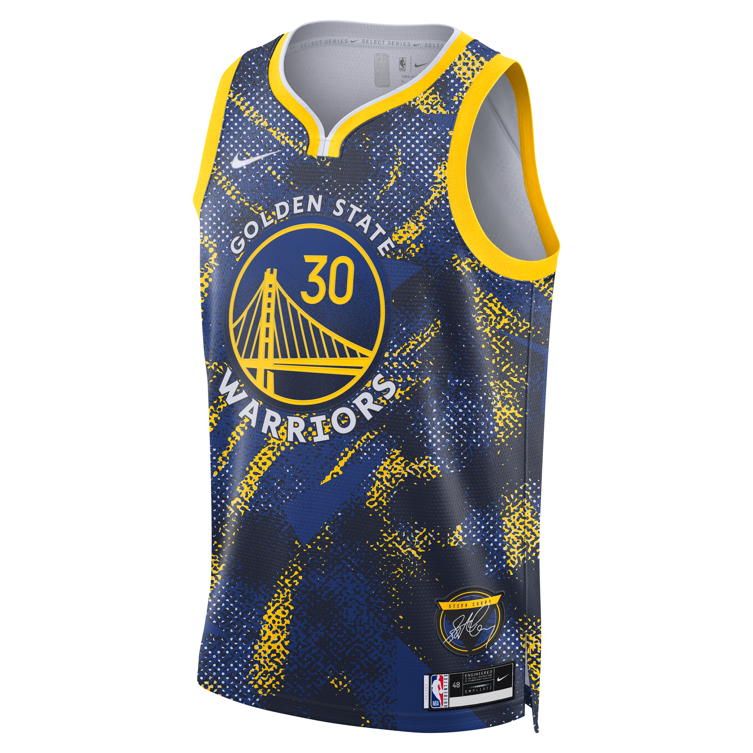 Stephen Curry Golden State Warriors 2025/26 Select Series Men's Nike Dri-FIT NBA Swingman Jersey