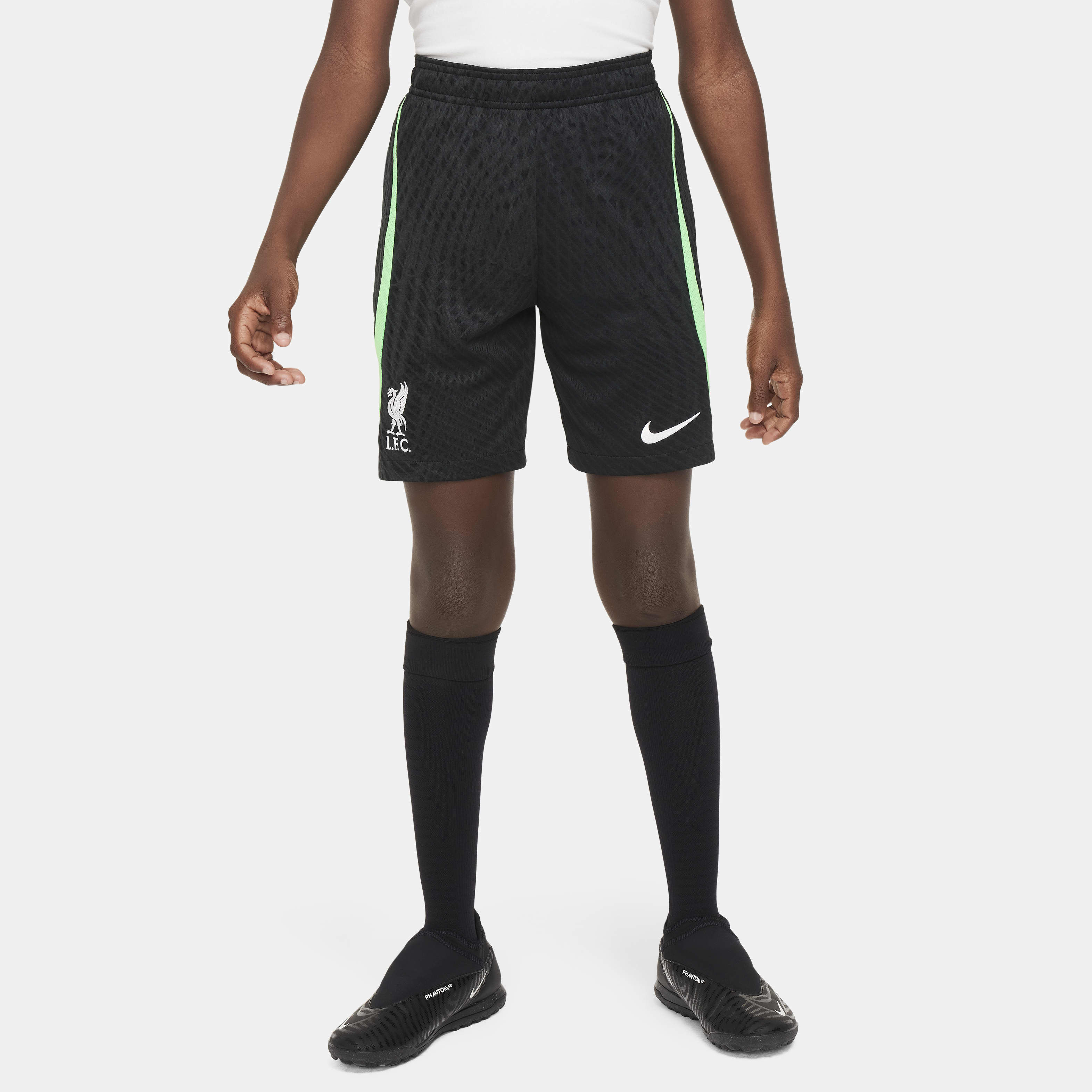 Liverpool FC Strike Big Kids' Nike Dri-FIT Knit Soccer Shorts