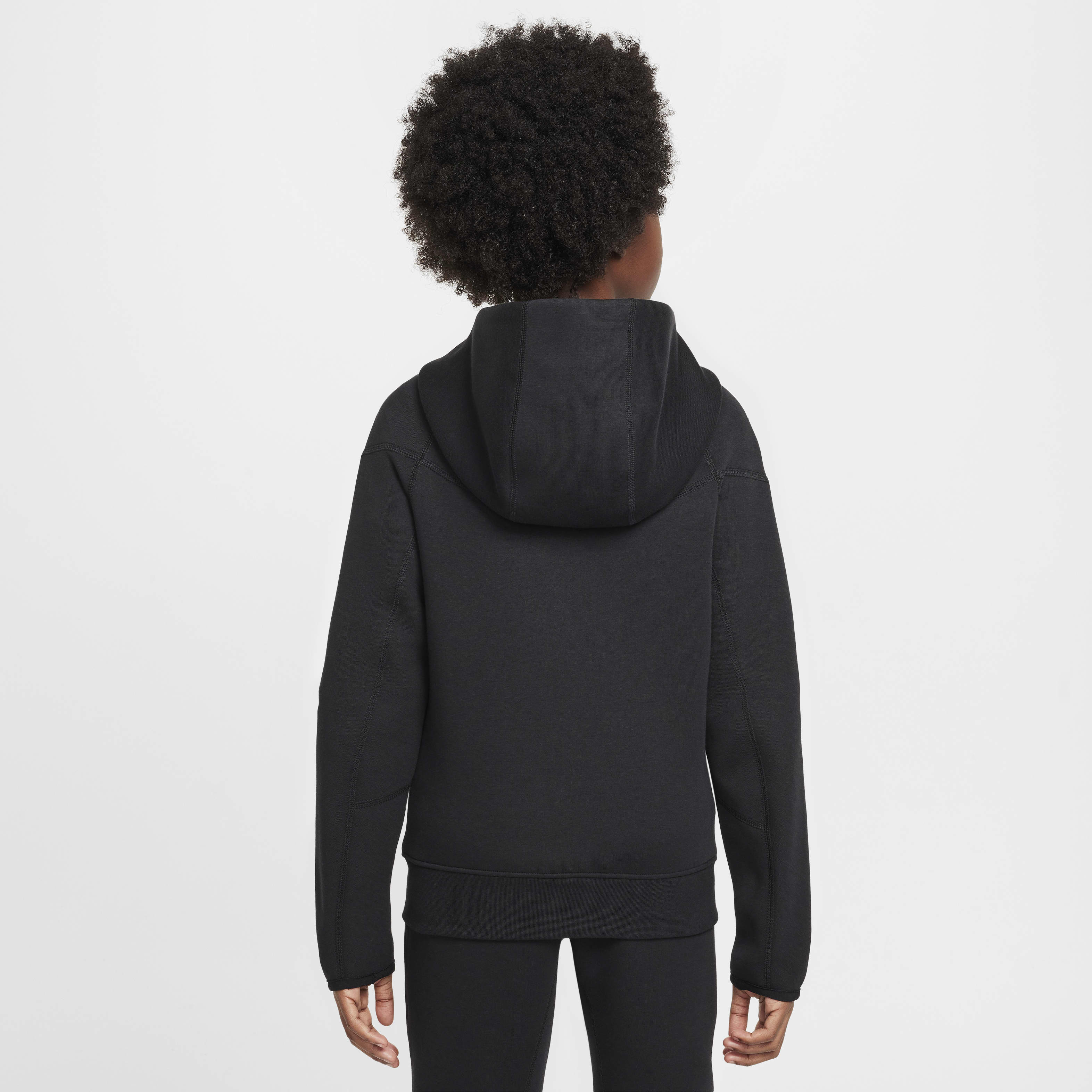 Paris Saint-Germain Tech Fleece Big Kids' (Boys') Nike Soccer Full-Zip Hoodie