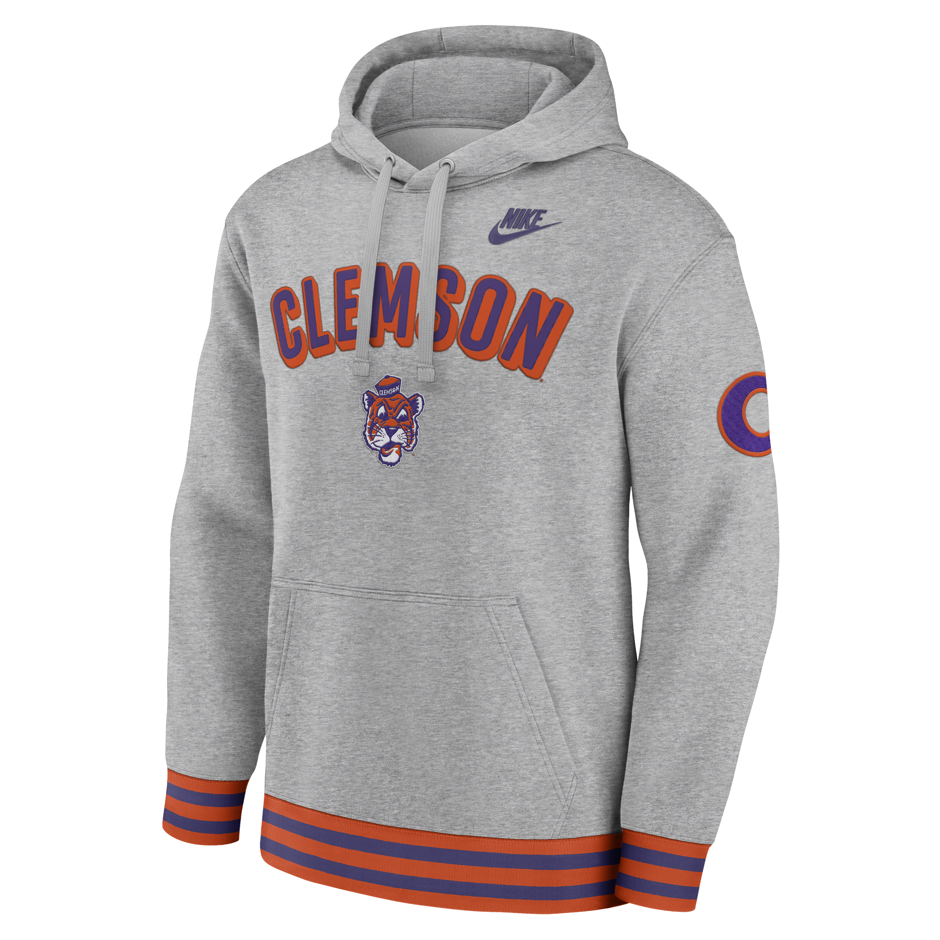 Clemson Legacy Retro Men’s Nike College Pullover Hoodie