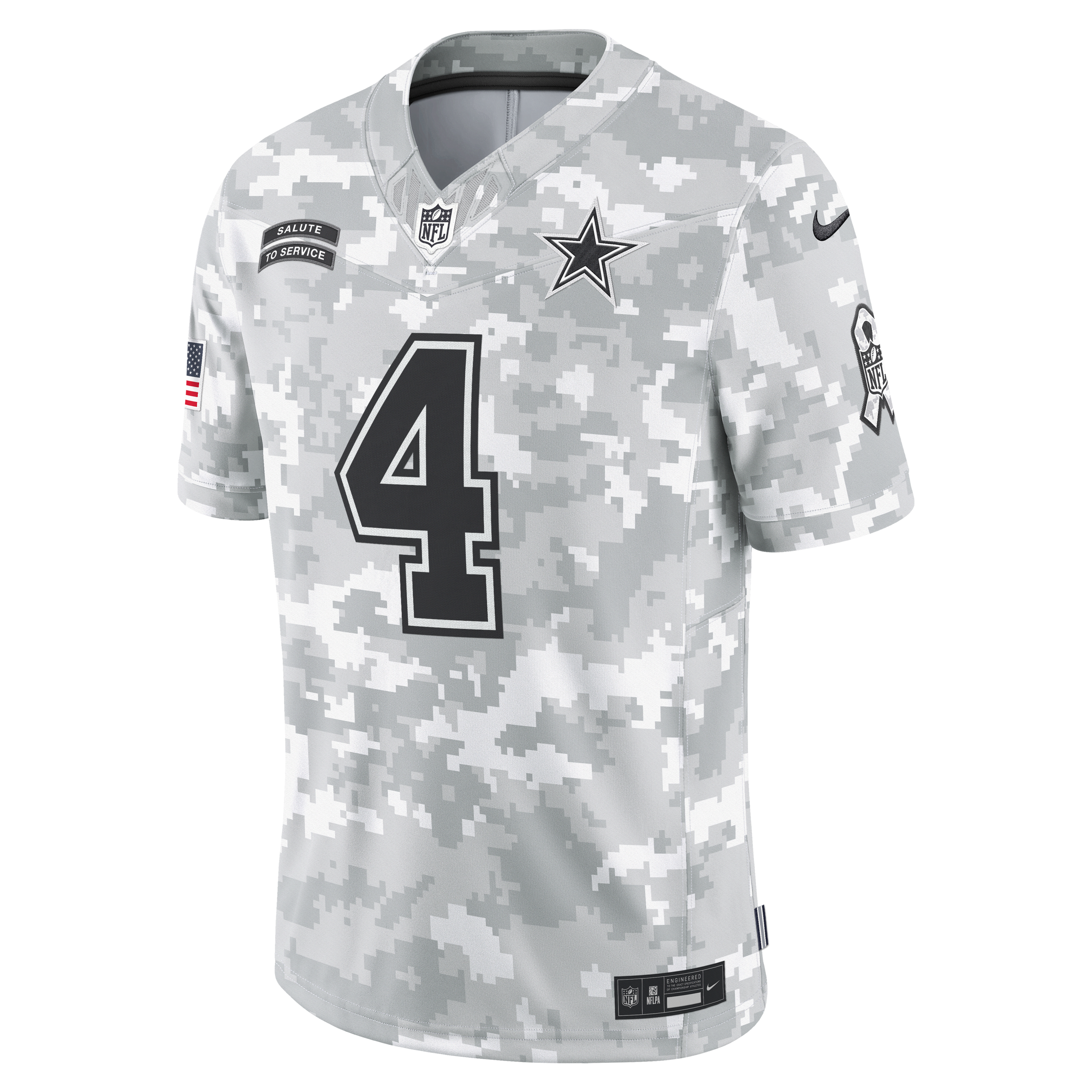 CeeDee Lamb Dallas Cowboys Salute to Service Men's Nike Dri-FIT NFL Limited Jersey