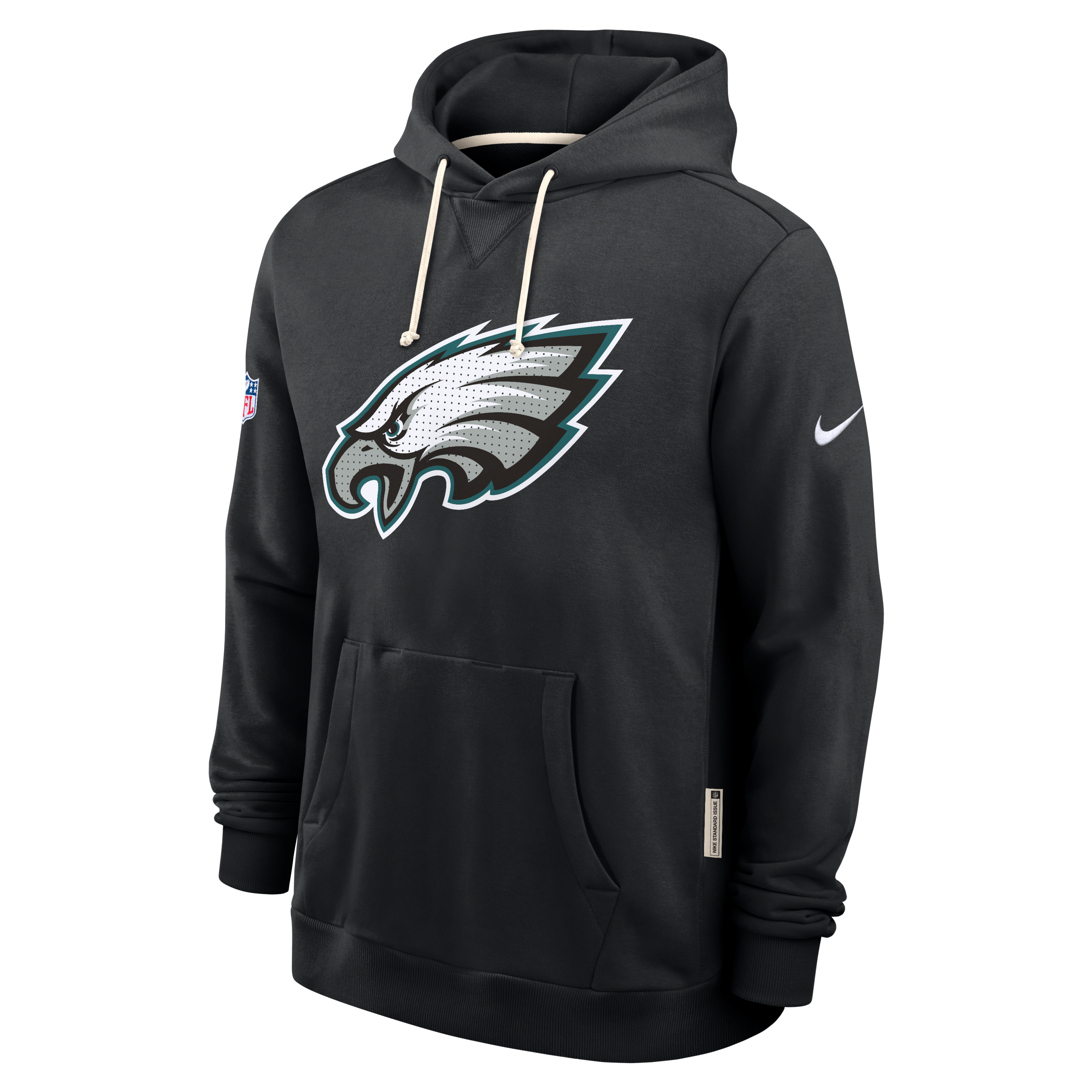 Philadelphia Eagles Initial Home Sideline Men's Nike Dri-FIT NFL Pullover Hoodie