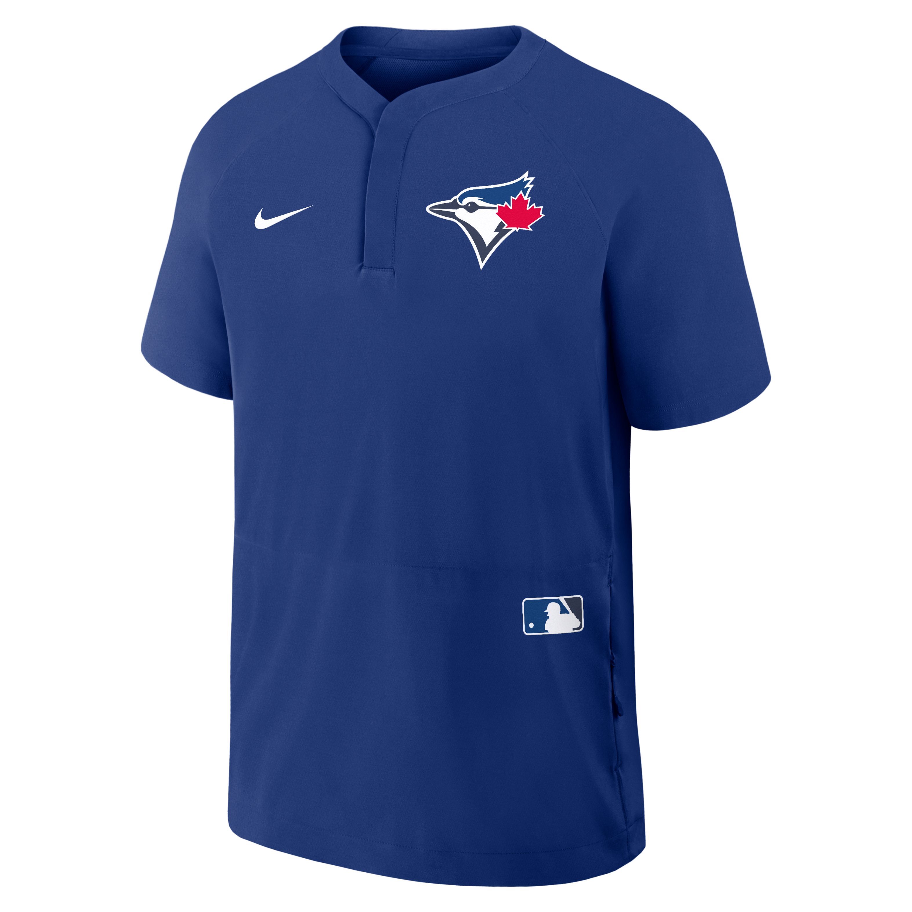 Toronto Blue Jays Authentic Collection Men's Nike MLB Short-Sleeve Windshirt