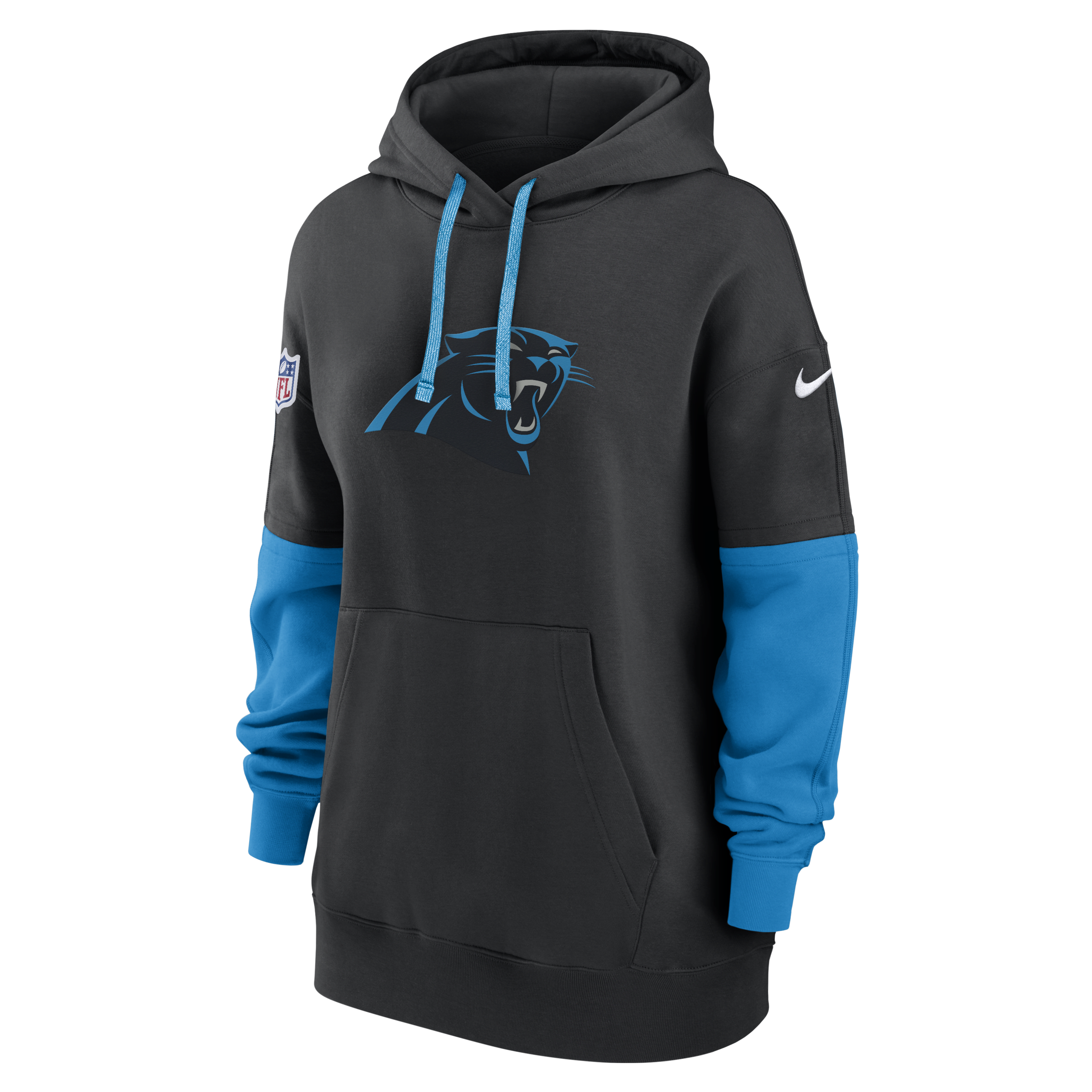 Carolina Panthers Sideline Essential Women's Nike NFL Pullover Hoodie