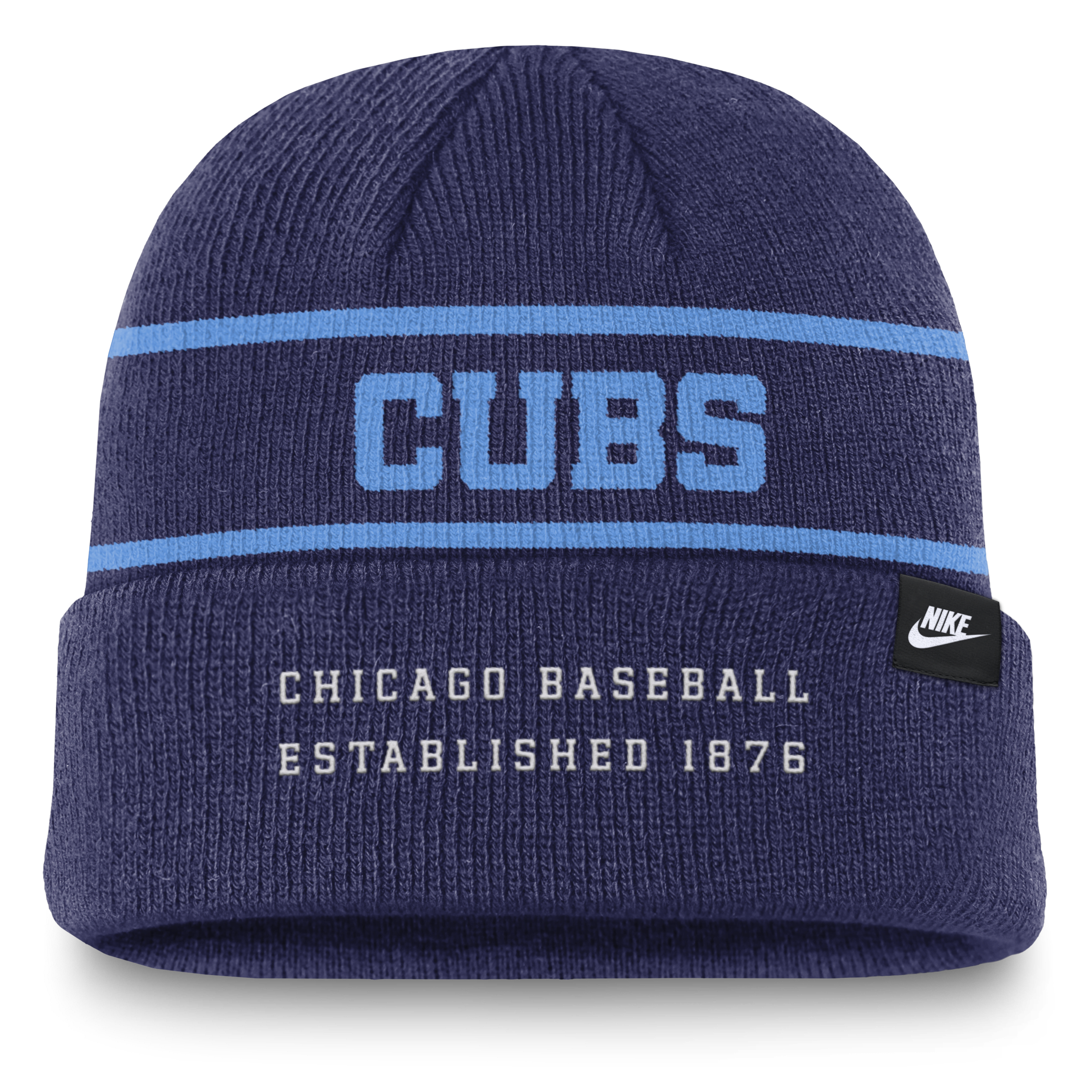 Chicago Cubs Rewind Terra Men's Nike MLB Cuffed Beanie