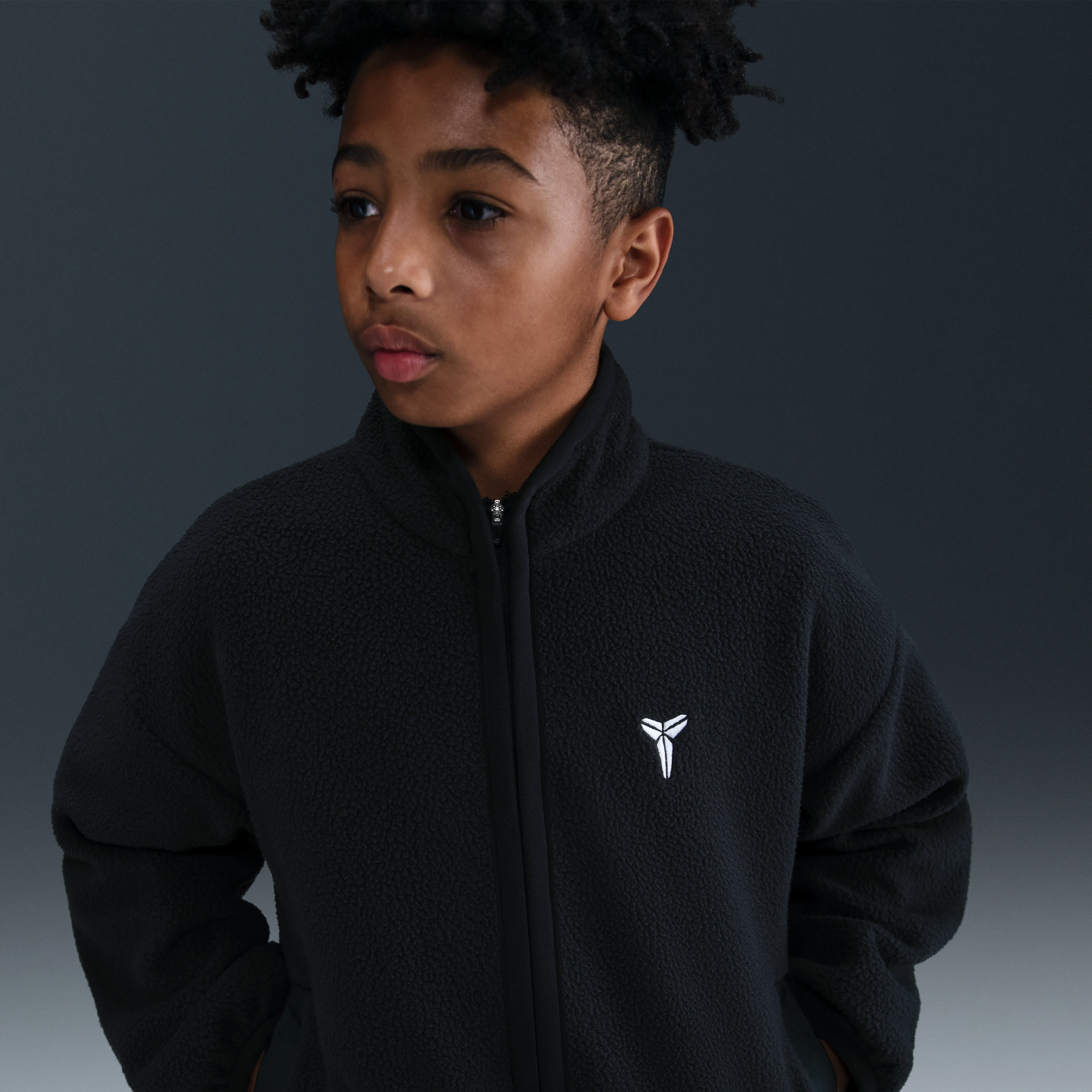 Kobe Big Kids' Winterized Basketball Top