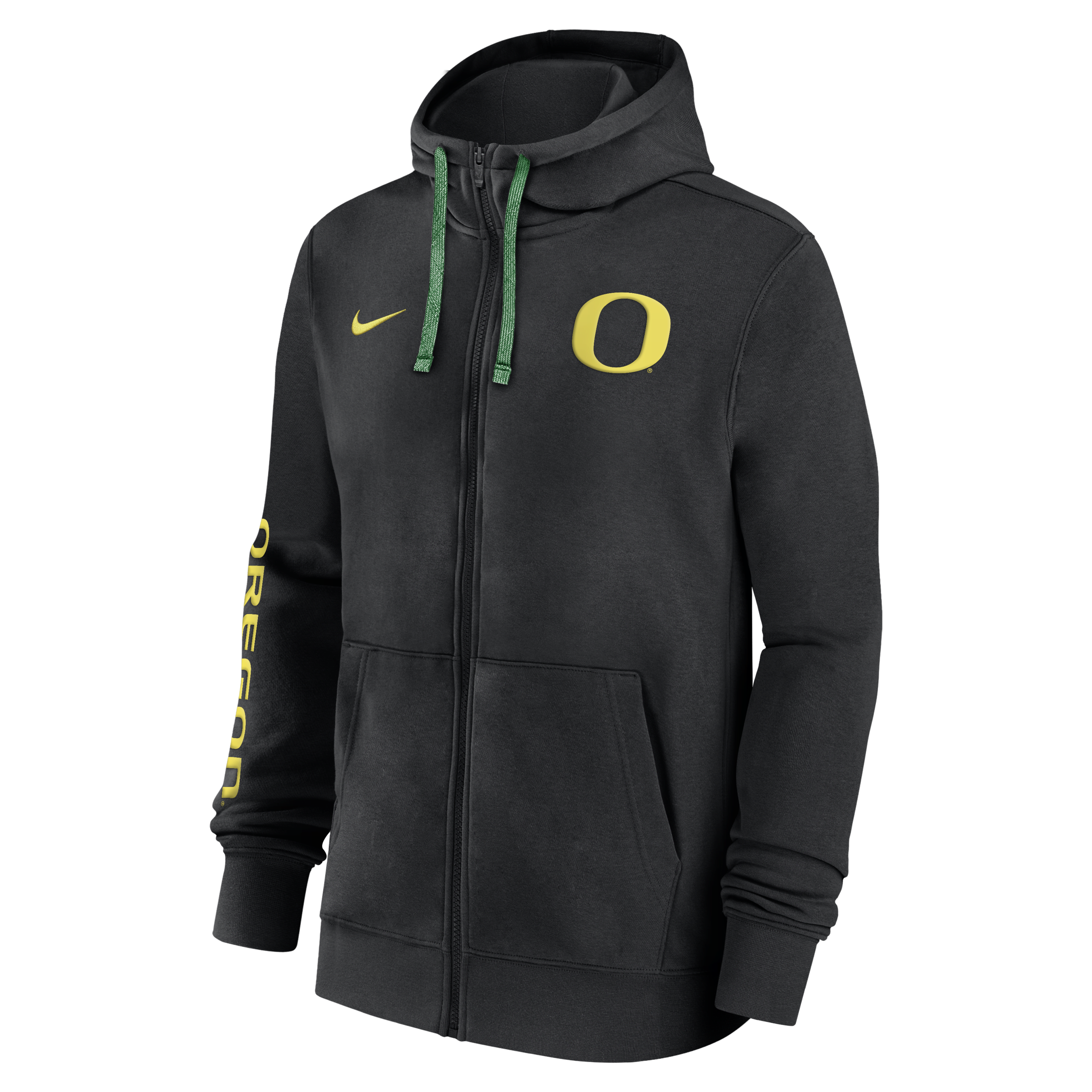 Oregon Ducks Sideline Team Issue Men's Nike College Full-Zip Hoodie