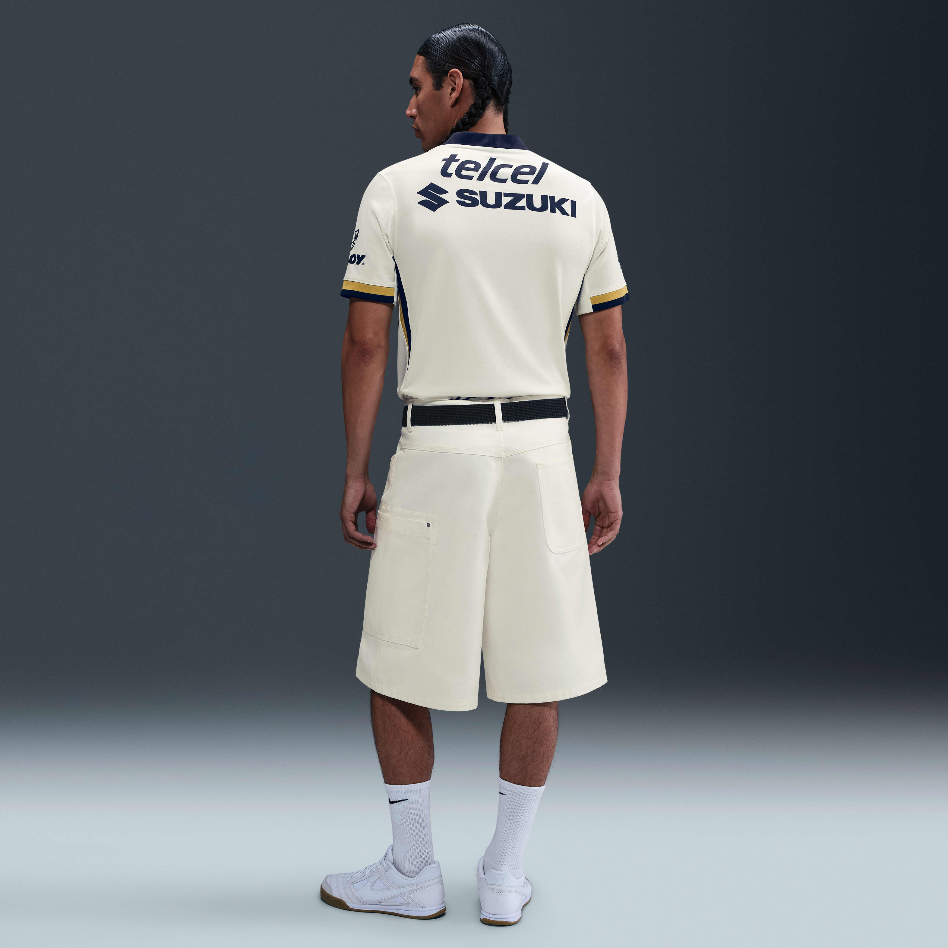 Pumas UNAM 2025/26 Stadium Home Men's Nike Dri-FIT Soccer Replica Jersey