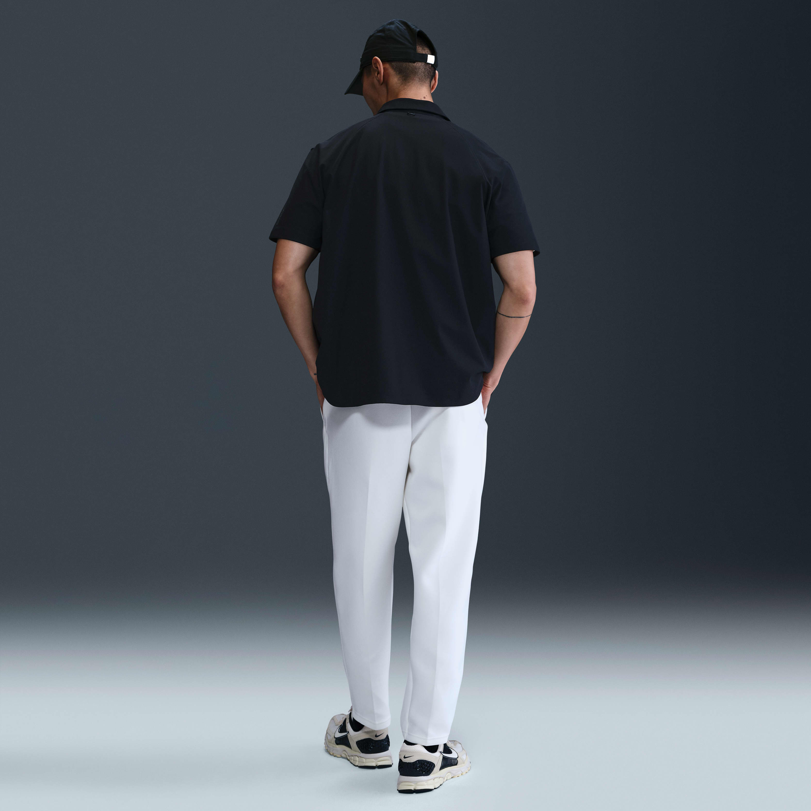 Nike 24.7 PerfectStretch Men's Dri-FIT Short-Sleeve Snap-Down Top