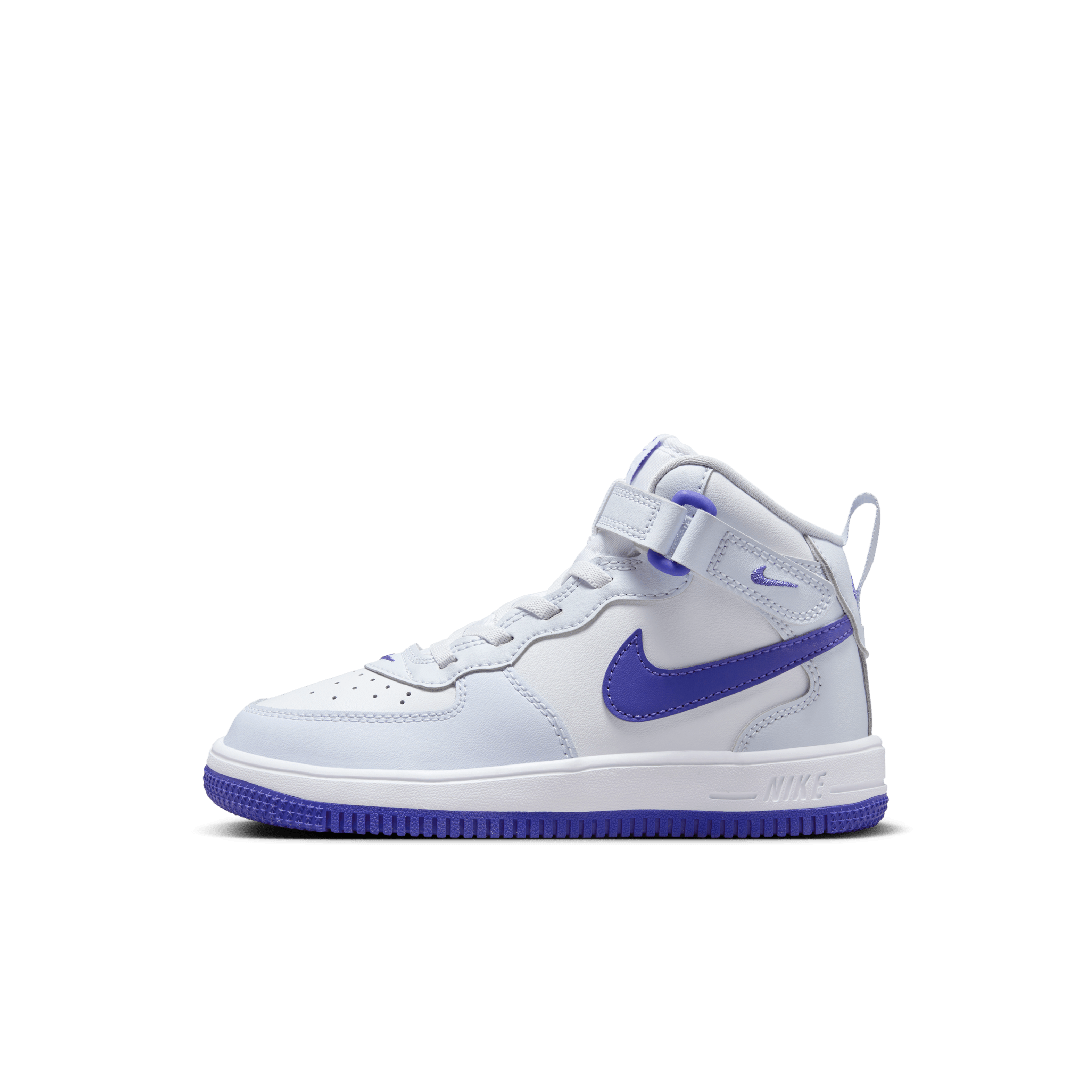 Nike Force 1 Mid EasyOn Little Kids' Shoes