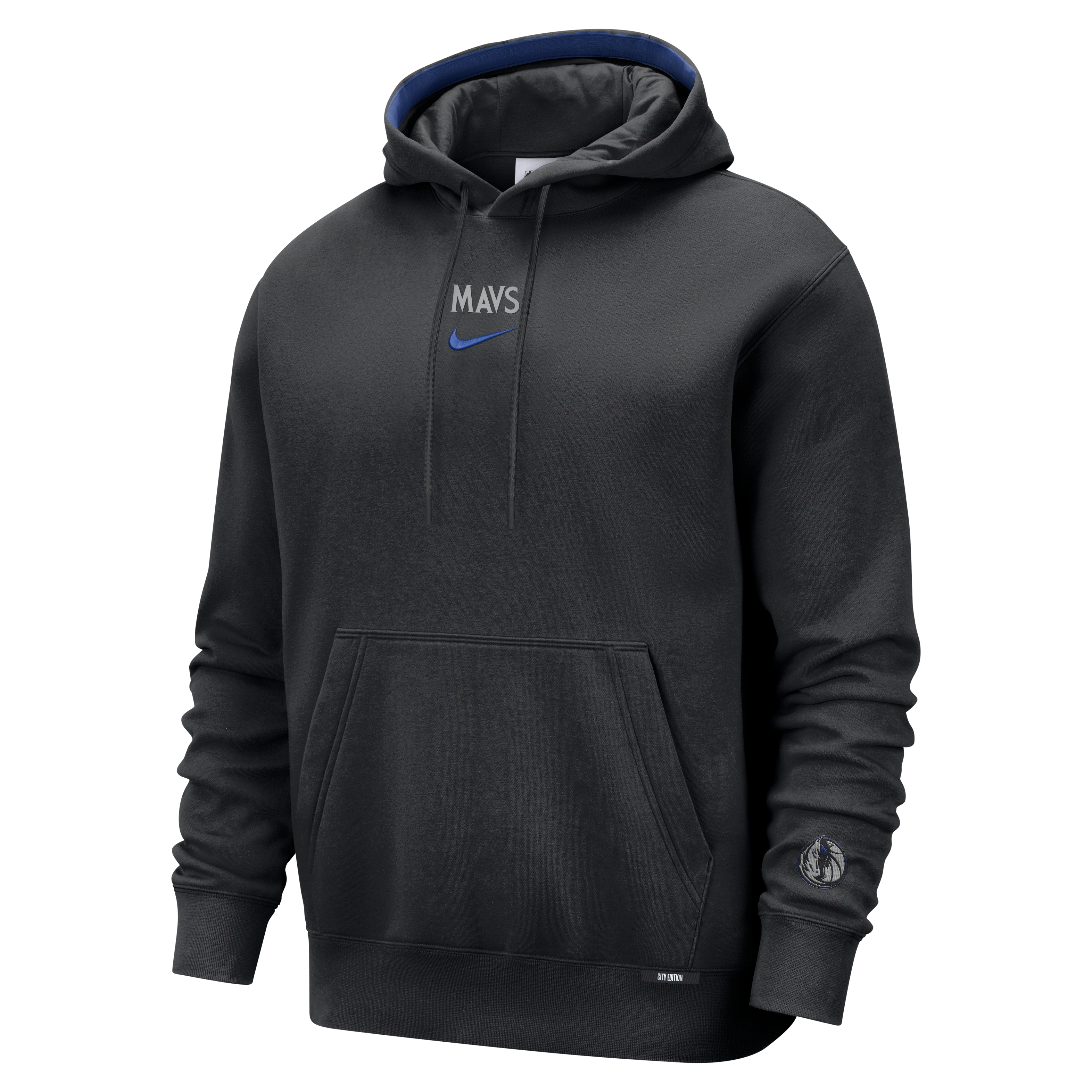 Dallas Mavericks City Edition Men's Nike NBA Premium Club Fleece Hoodie