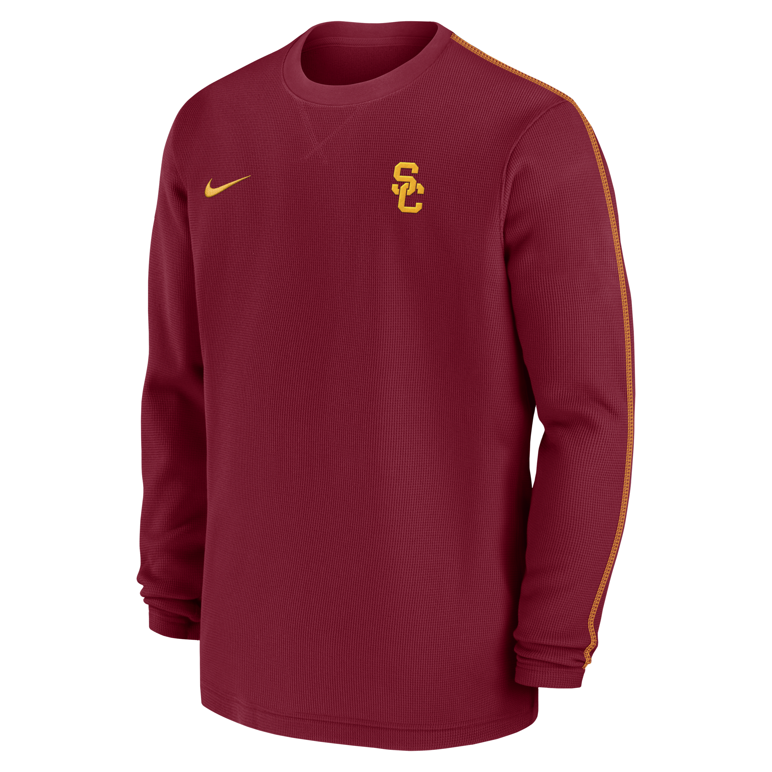 USC Trojans Sideline Coach Men's Nike College Long-Sleeve Top