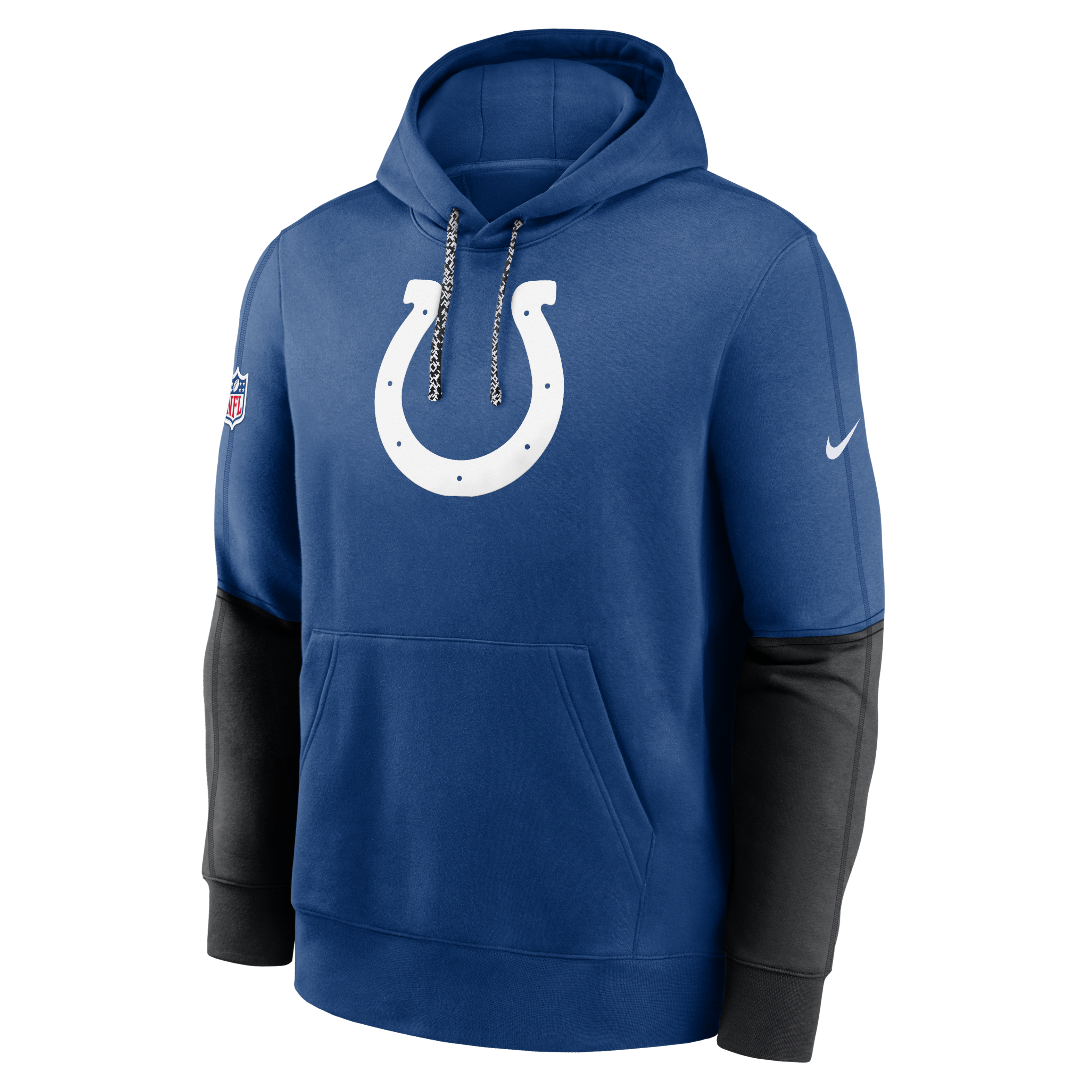 Indianapolis Colts Sideline Team Issue Club Men's Nike NFL Pullover Hoodie