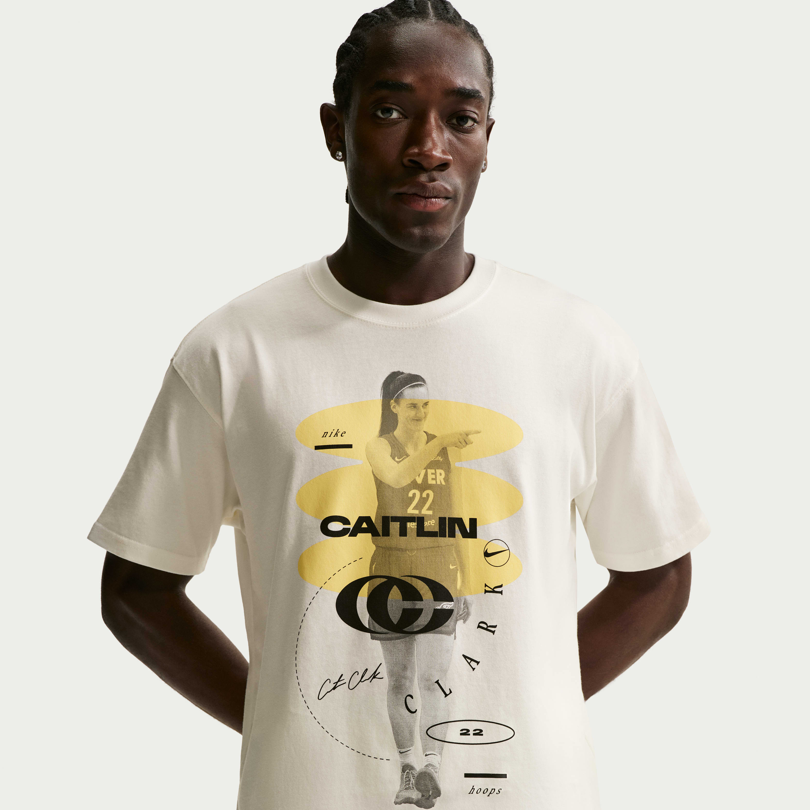 Caitlin Clark Logo Nike Basketball T-Shirt