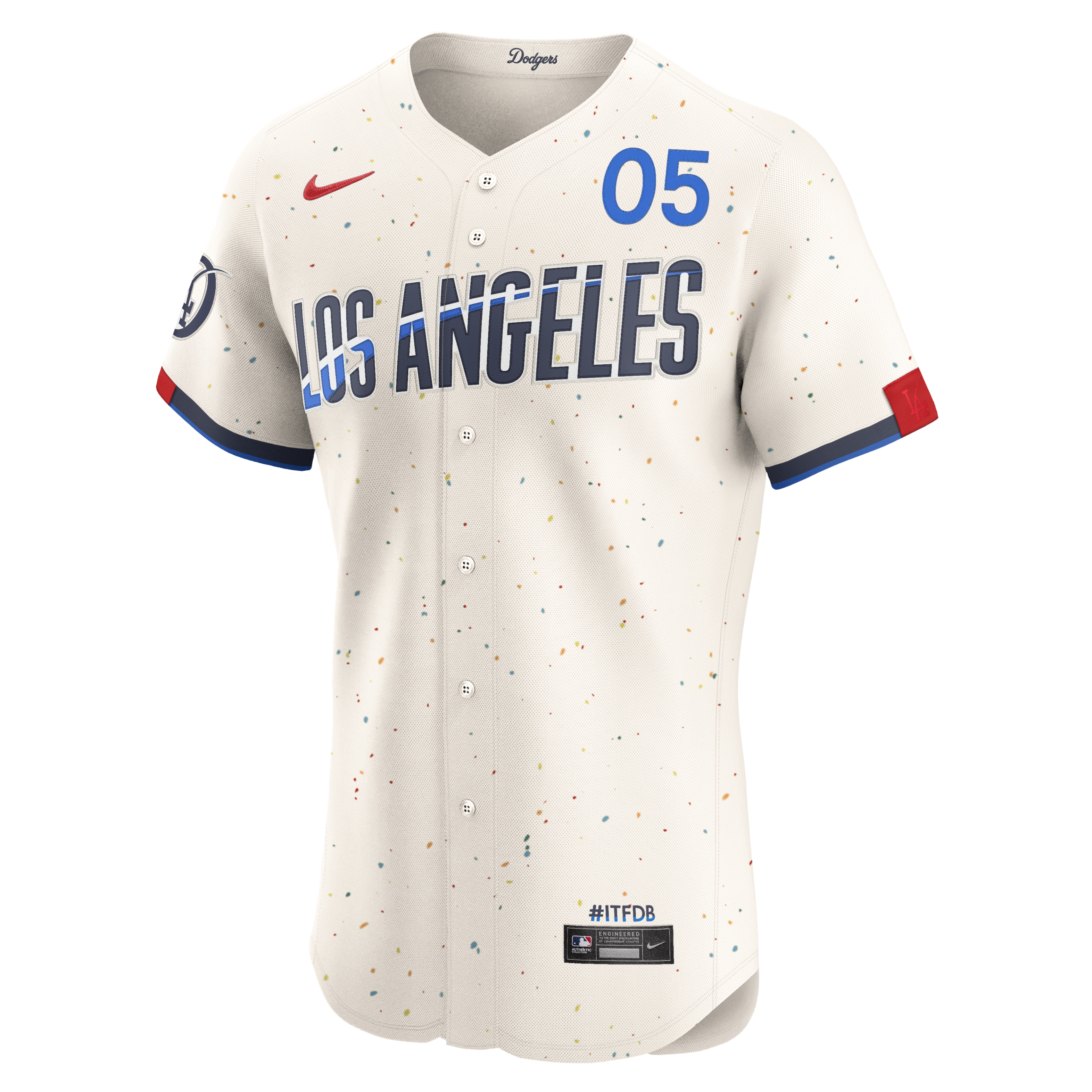 Freddie Freeman Los Angeles Dodgers City Connect Men's Nike Dri-FIT ADV MLB Elite Jersey