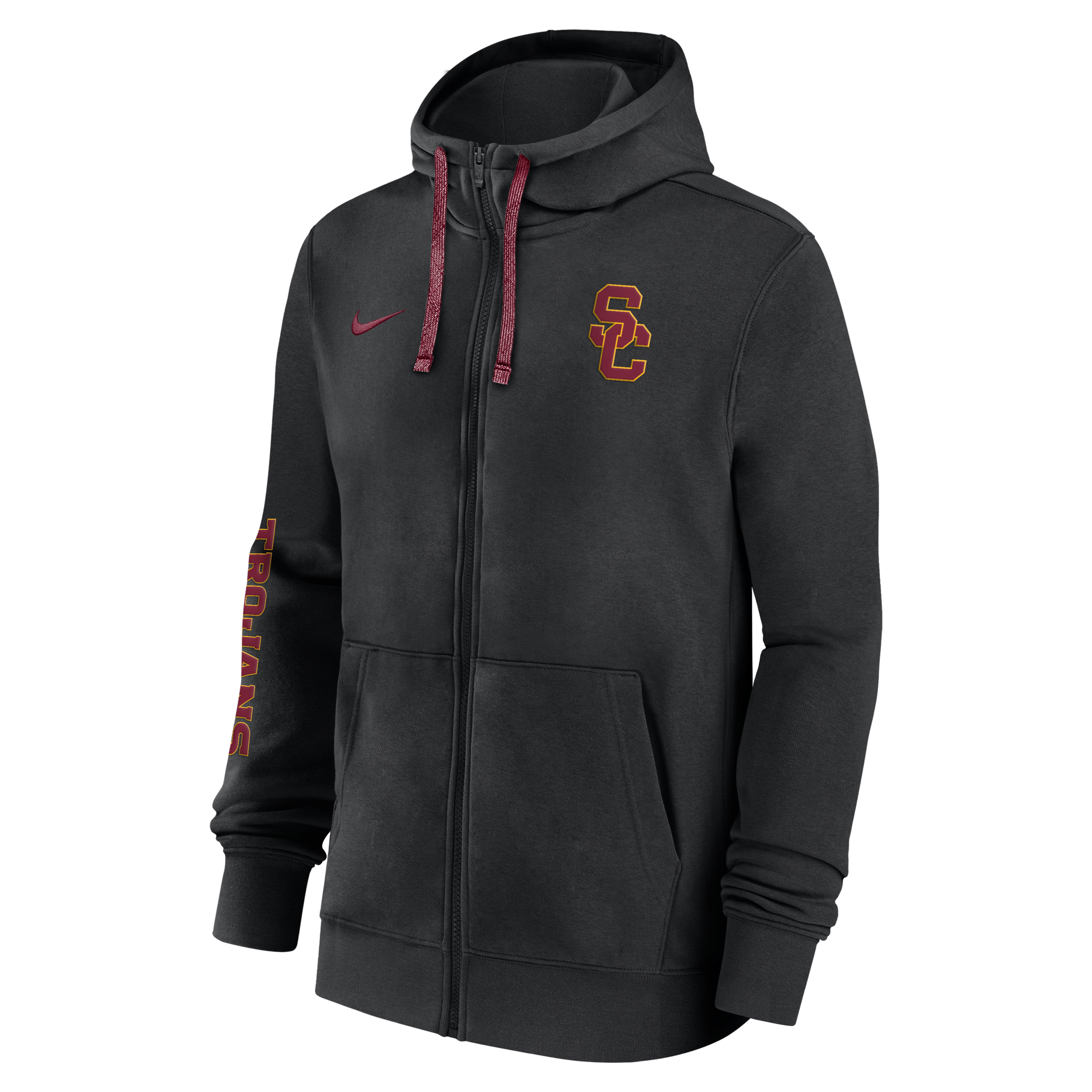 USC Trojans Sideline Team Issue Men's Nike College Full-Zip Hoodie