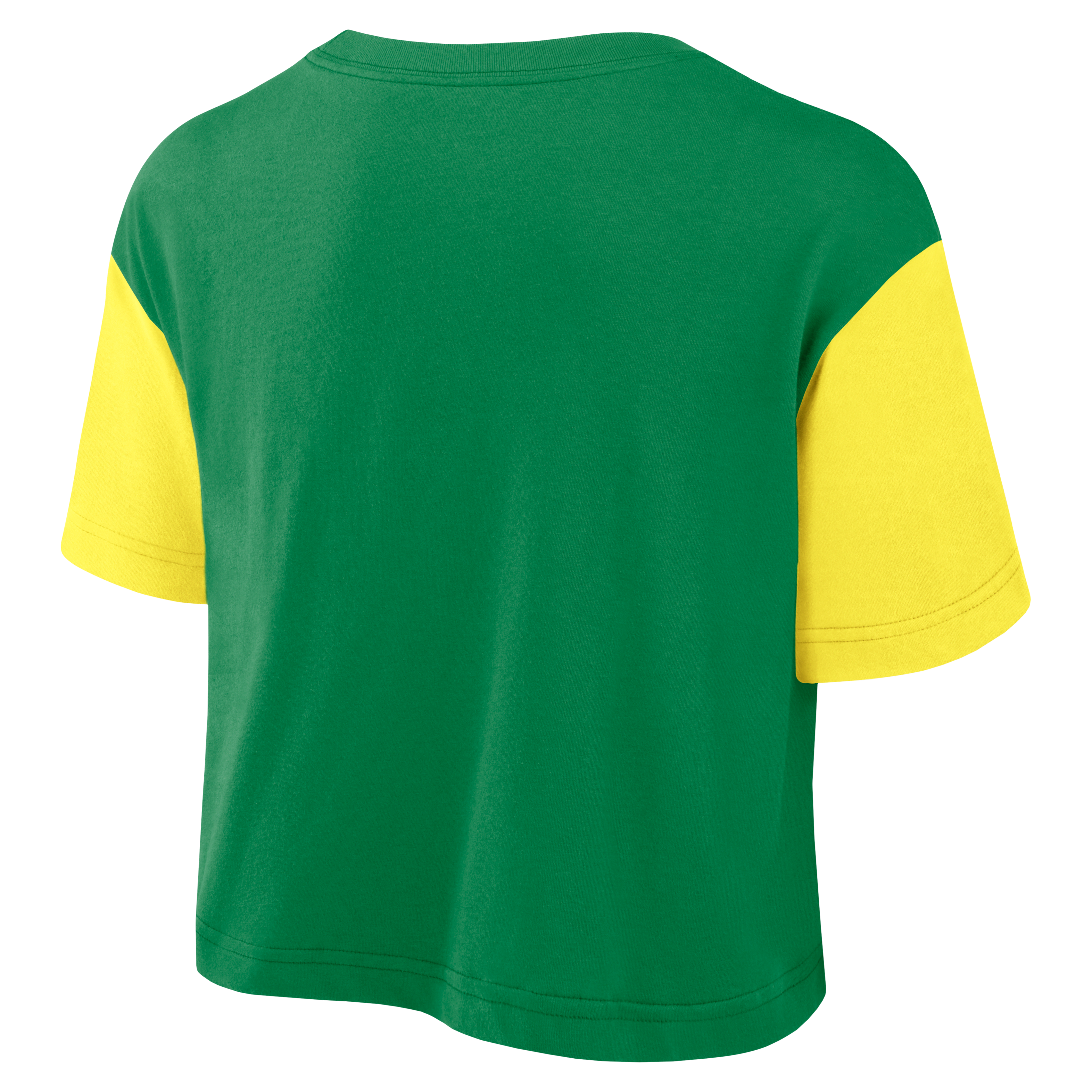 Oregon Script Women's Nike Dri-FIT College Cropped T-Shirt