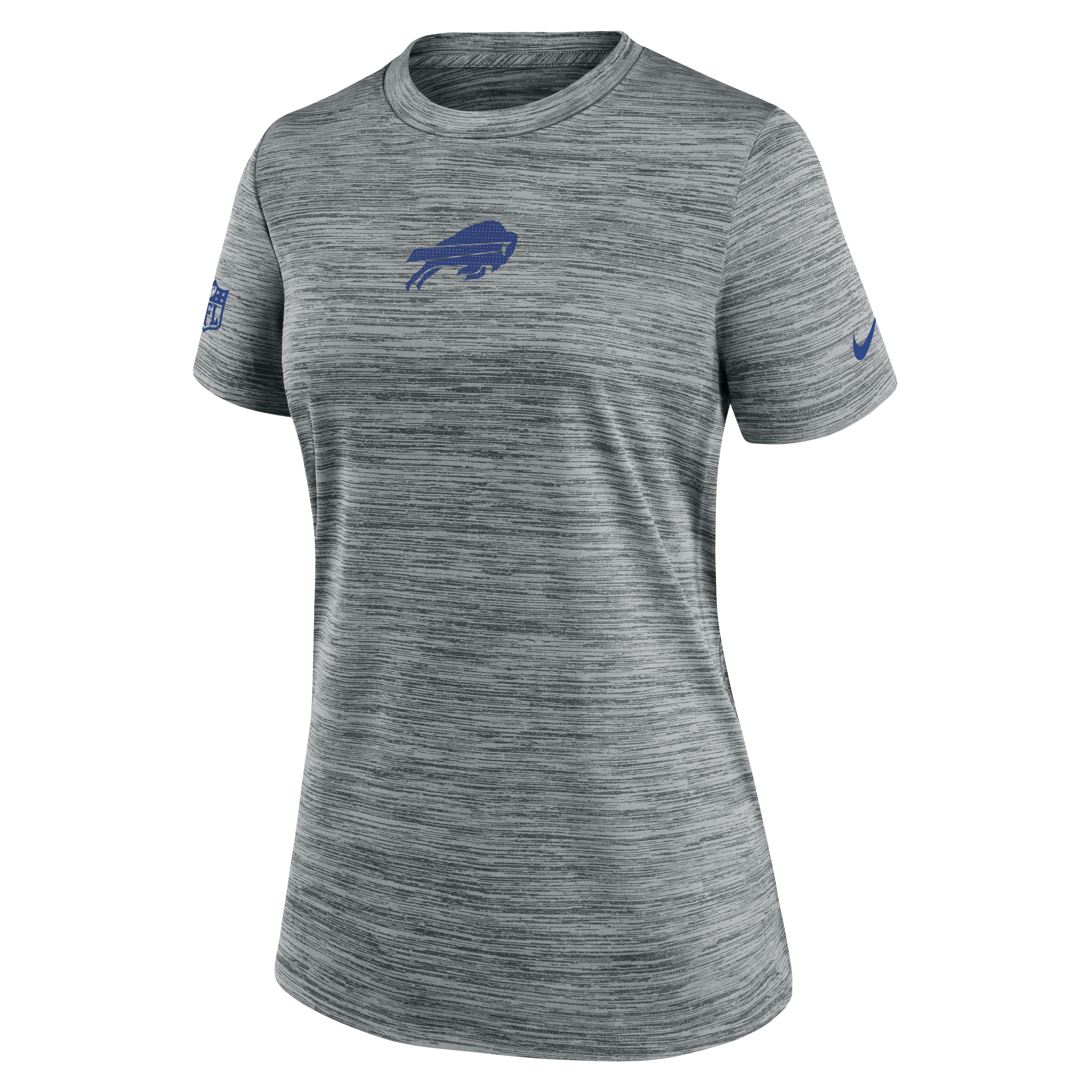Buffalo Bills Sideline Team Issue Velocity Women's Nike Dri-FIT NFL T-Shirt