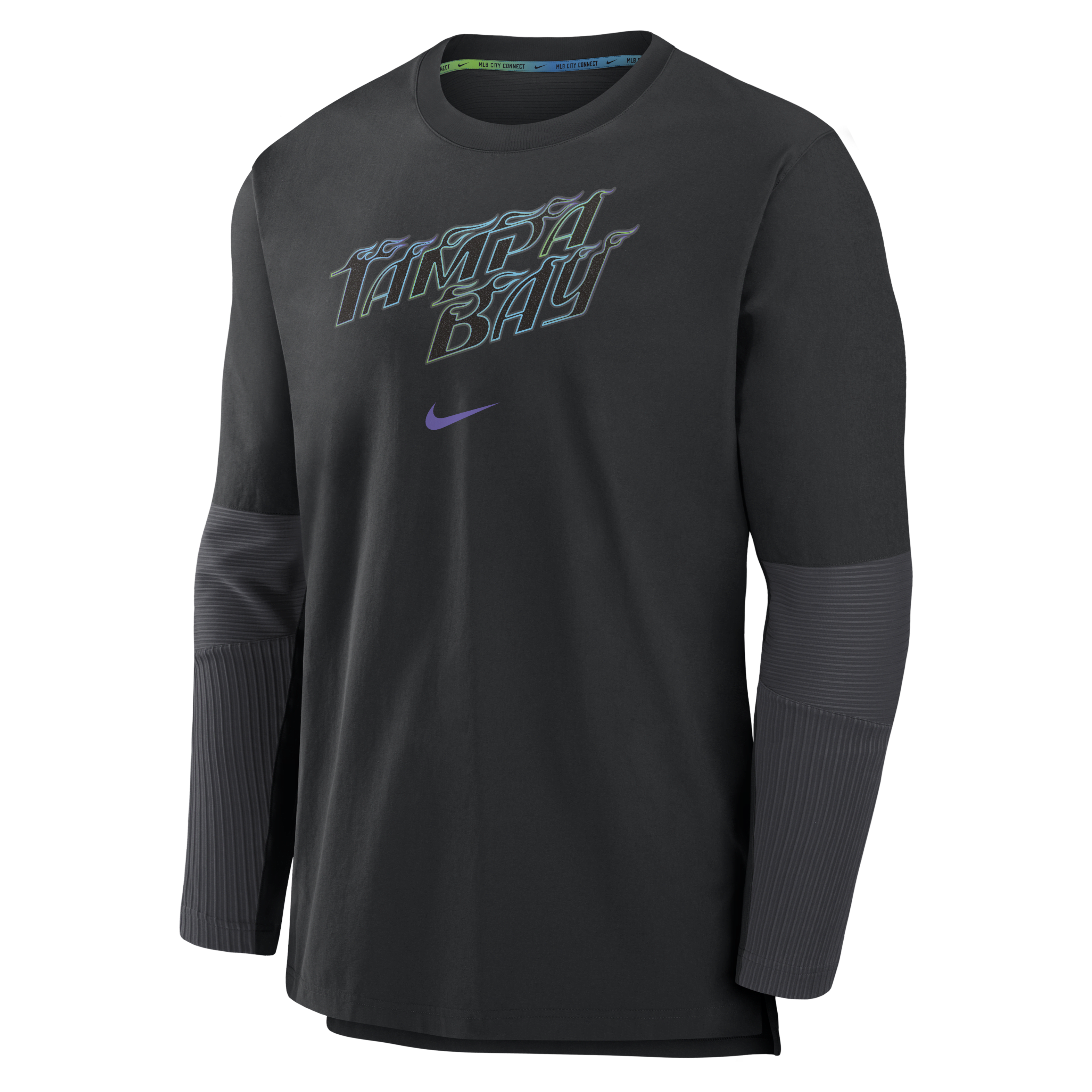 Tampa Bay Rays Authentic Collection City Connect Player Men's Nike Dri-FIT MLB Pullover Jacket