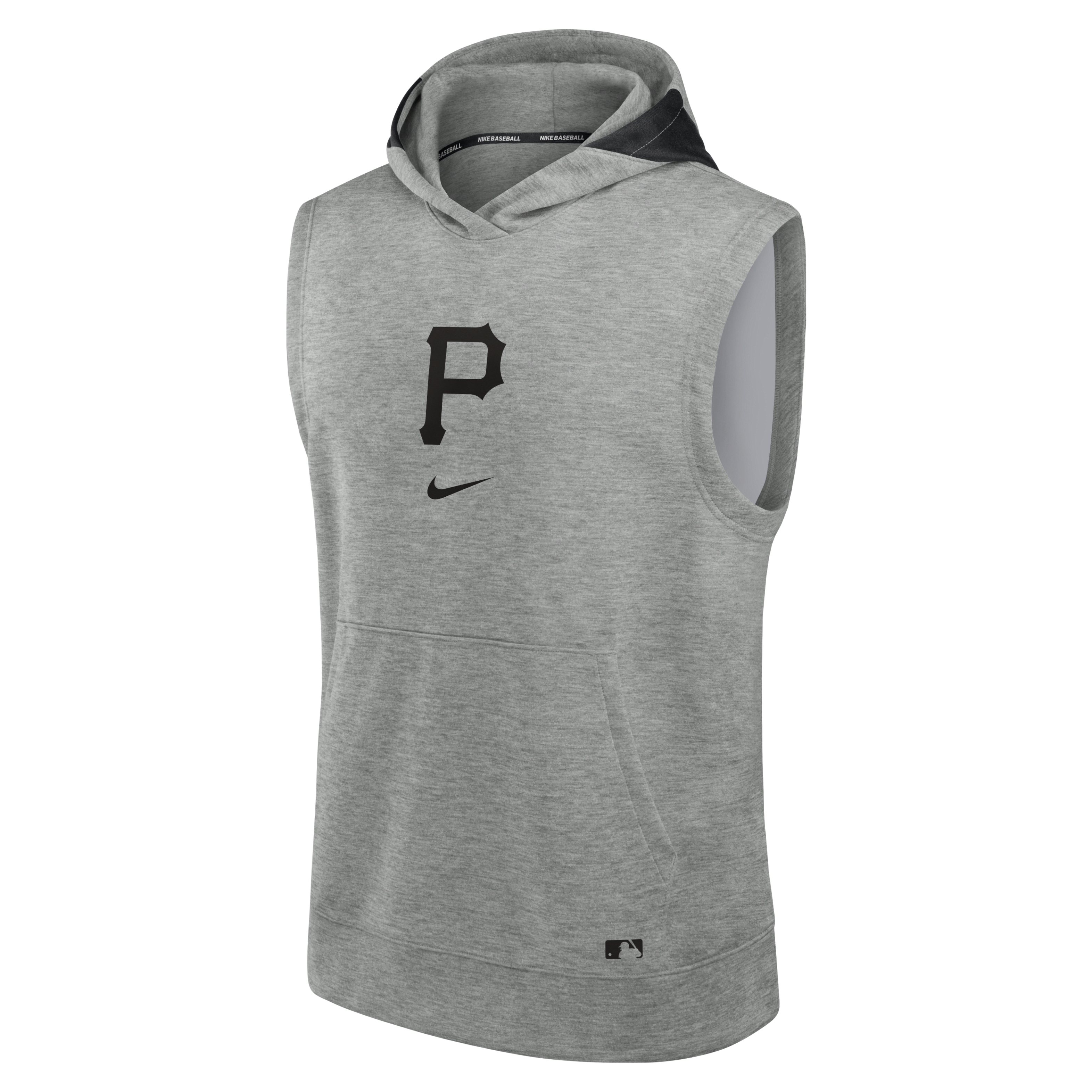 Pittsburgh Pirates Authentic Collection Early Work Men’s Nike Dri-FIT MLB Sleeveless Pullover Hoodie