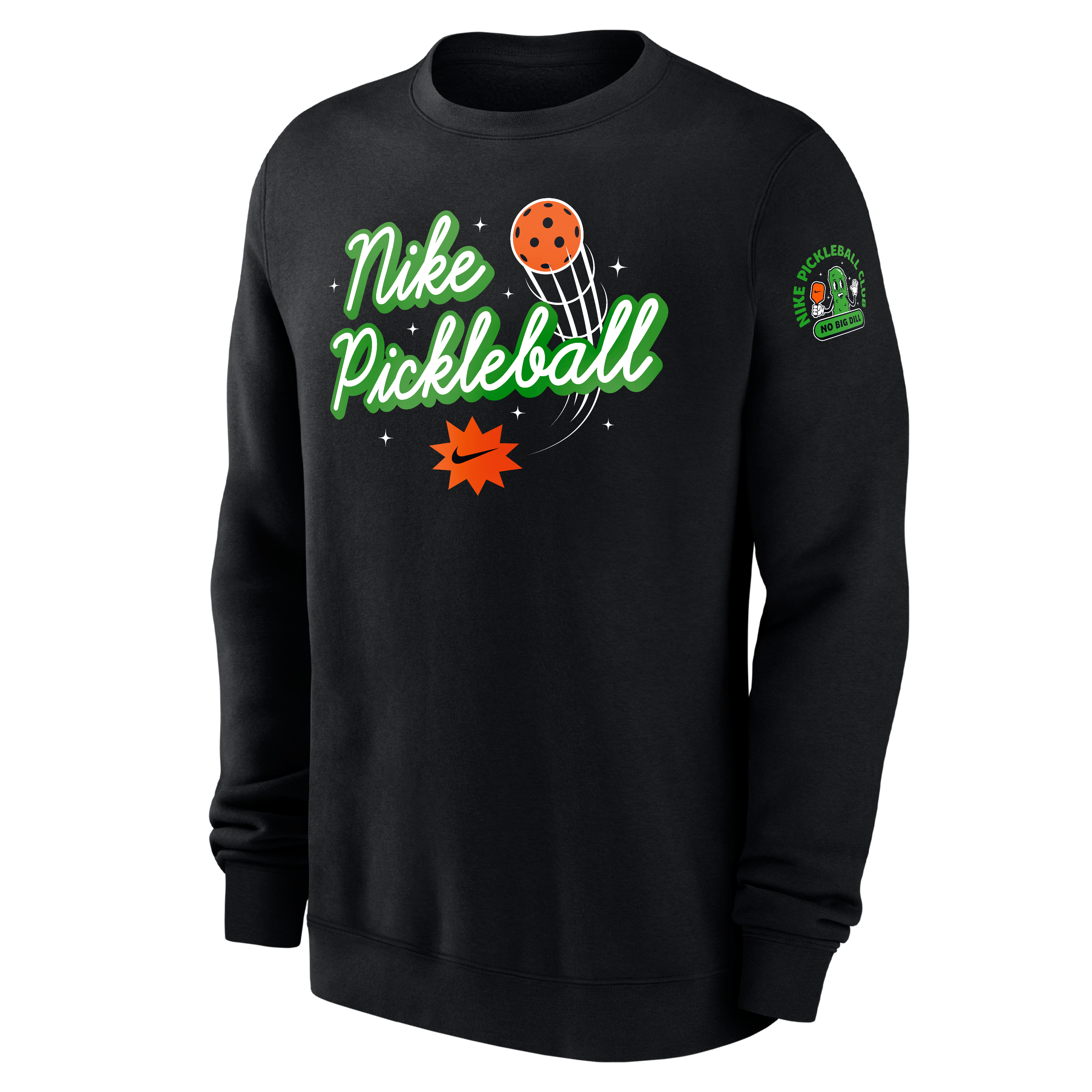 Nike Club Fleece Men's Pickleball Crew-Neck Sweatshirt