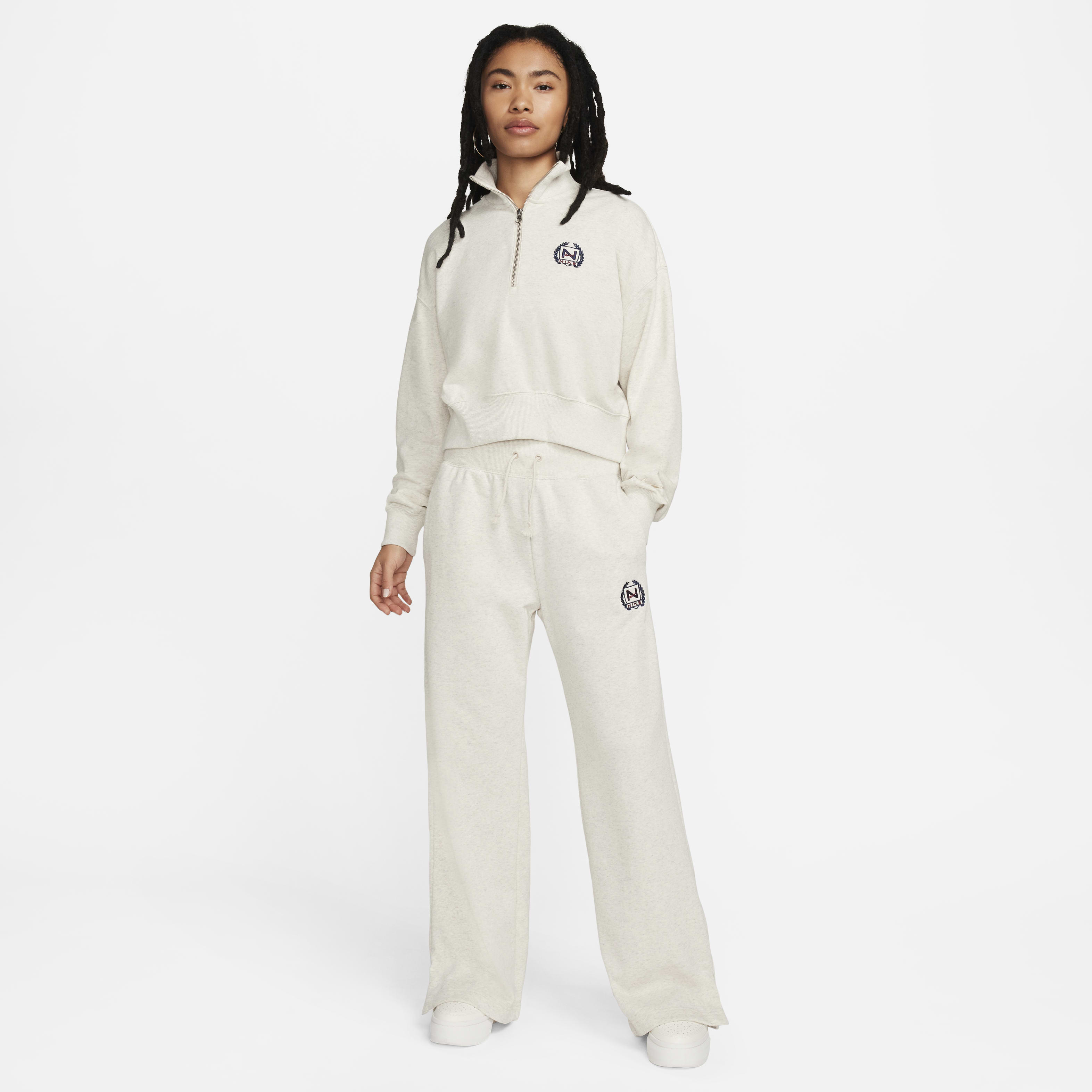 Nike Sportswear Women's High-Waisted Wide-Leg Fleece Pants