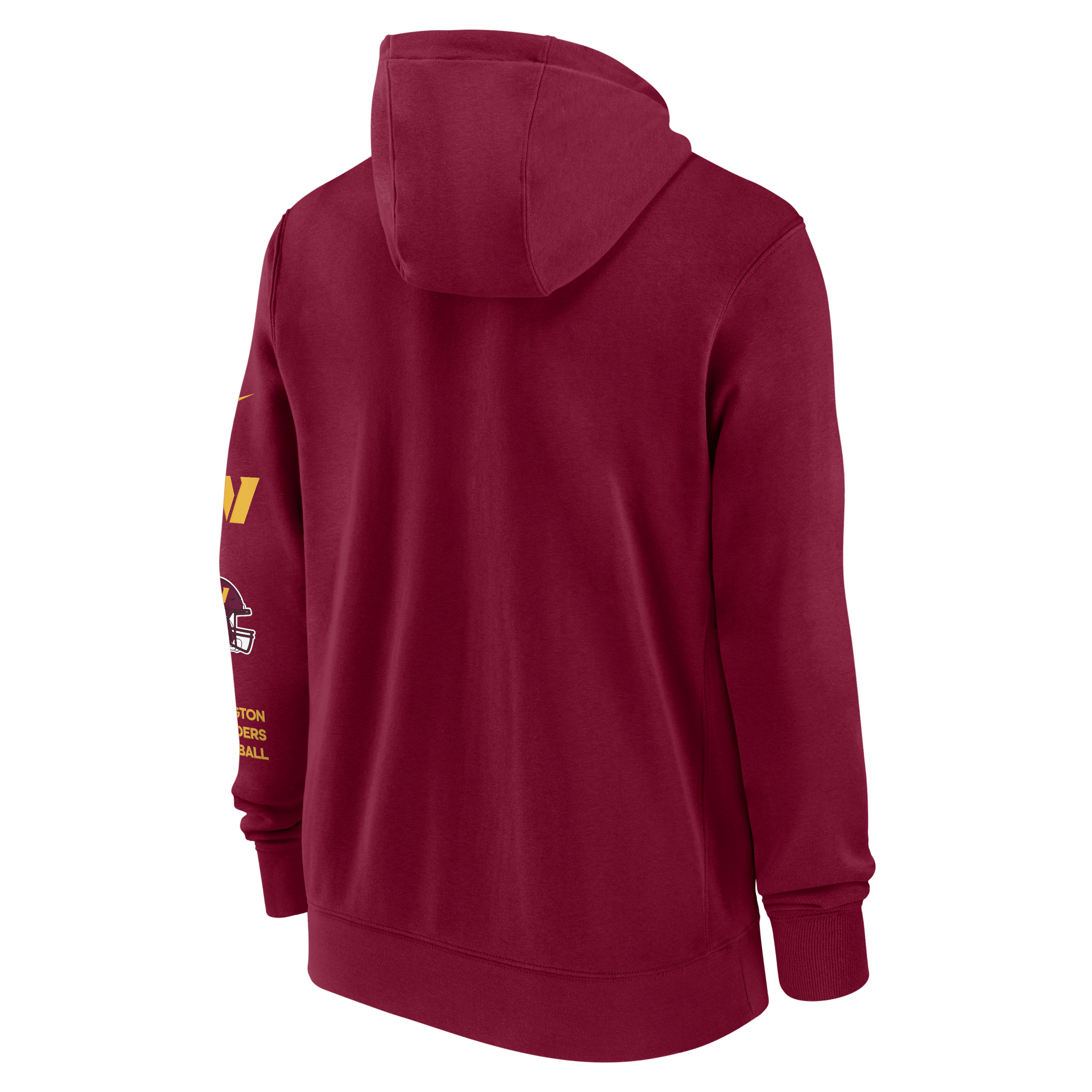 Washington Commanders Club Men's Nike NFL Full-Zip Hoodie