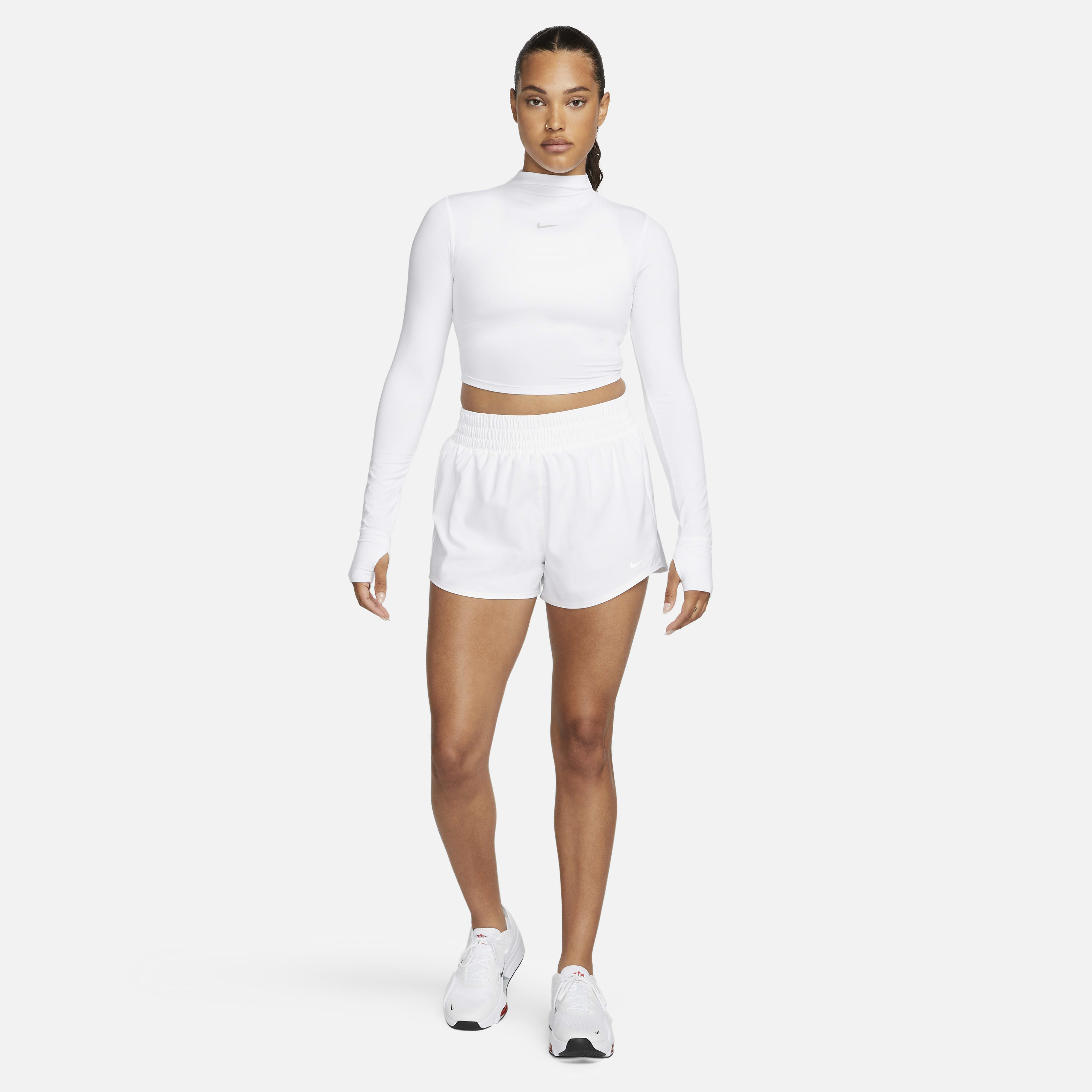 Nike Dri-FIT One Luxe Women's Long-Sleeve Cropped Top