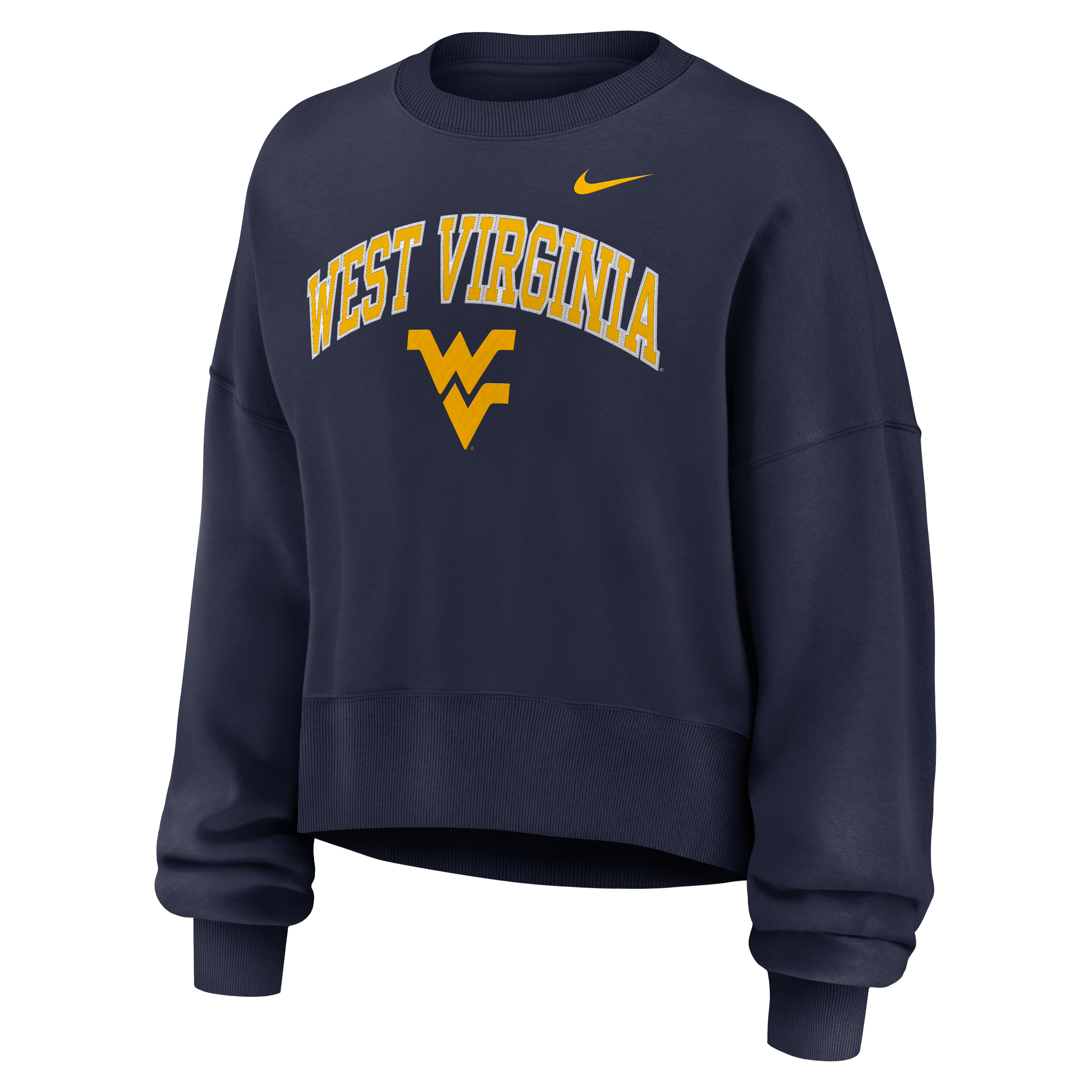 West Virginia Phoenix Arch Women's Nike College Pullover Crew