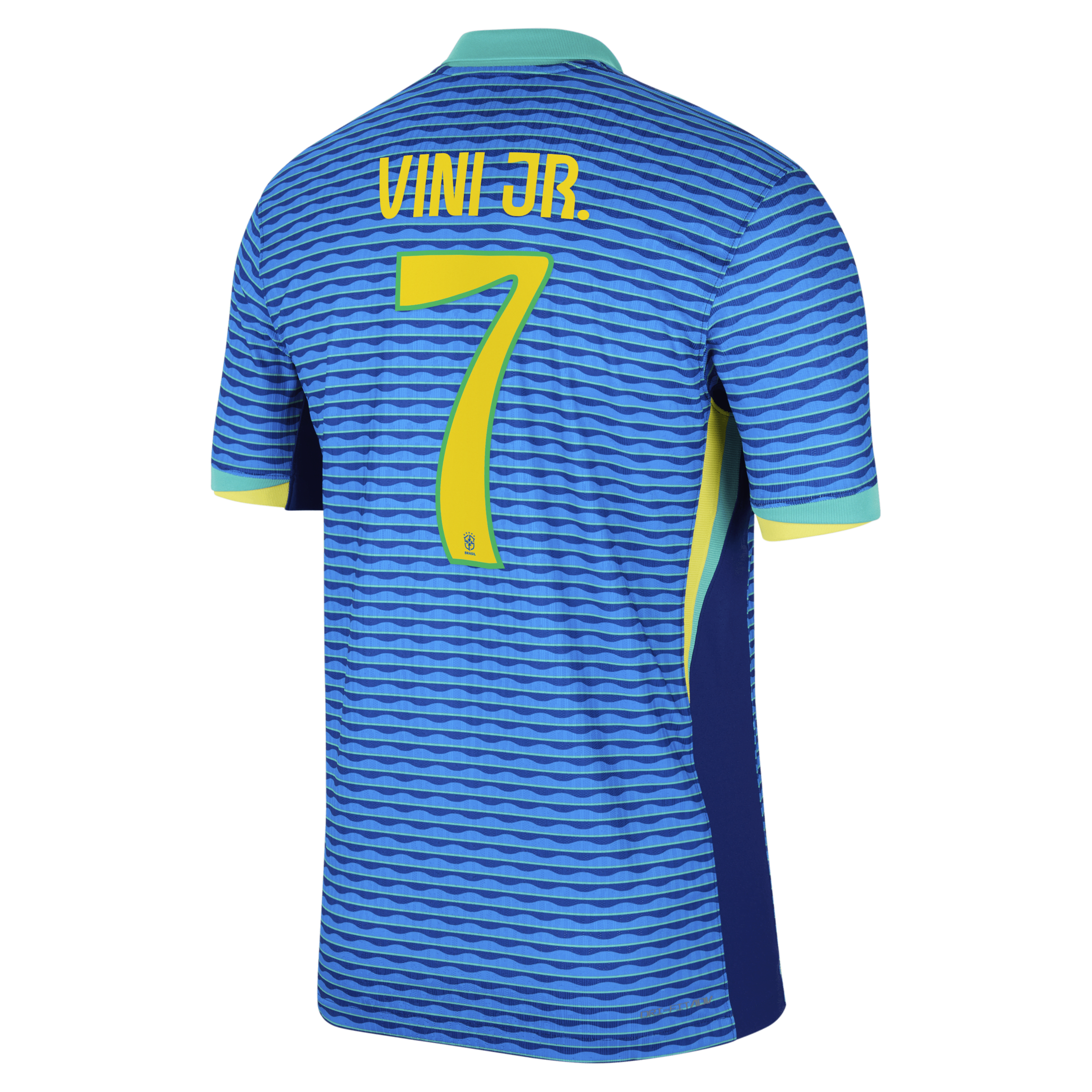 Vini Jr. Brazil National Team 2024 Match Away Men's Nike Dri-FIT ADV Soccer Jersey