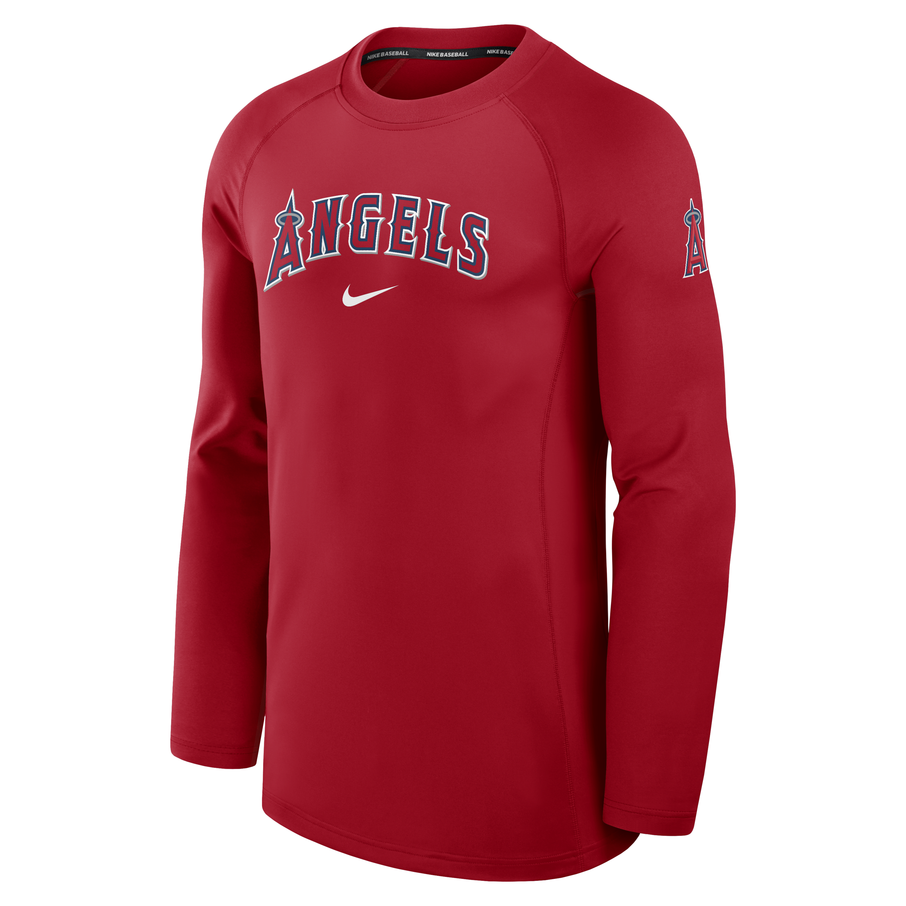 Los Angeles Angels Authentic Collection Game Time Men's Nike Dri-FIT MLB Long-Sleeve T-Shirt