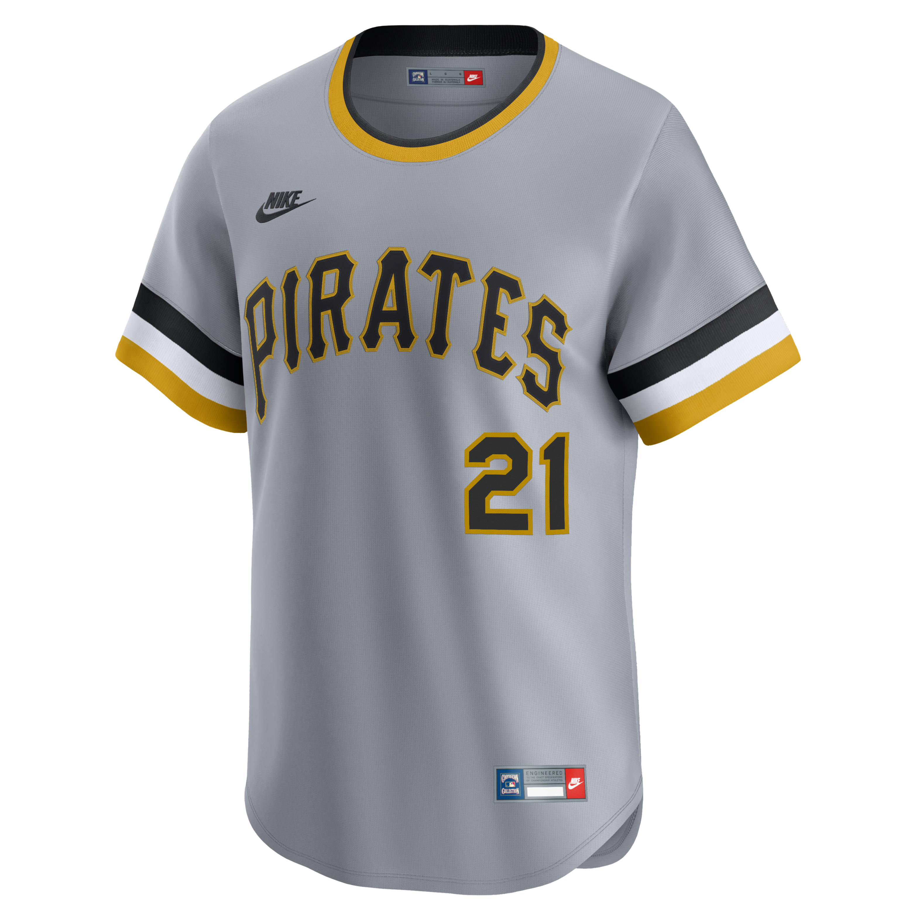 Roberto Clemente Pittsburgh Pirates Cooperstown Men's Nike Dri-FIT ADV MLB Limited Jersey