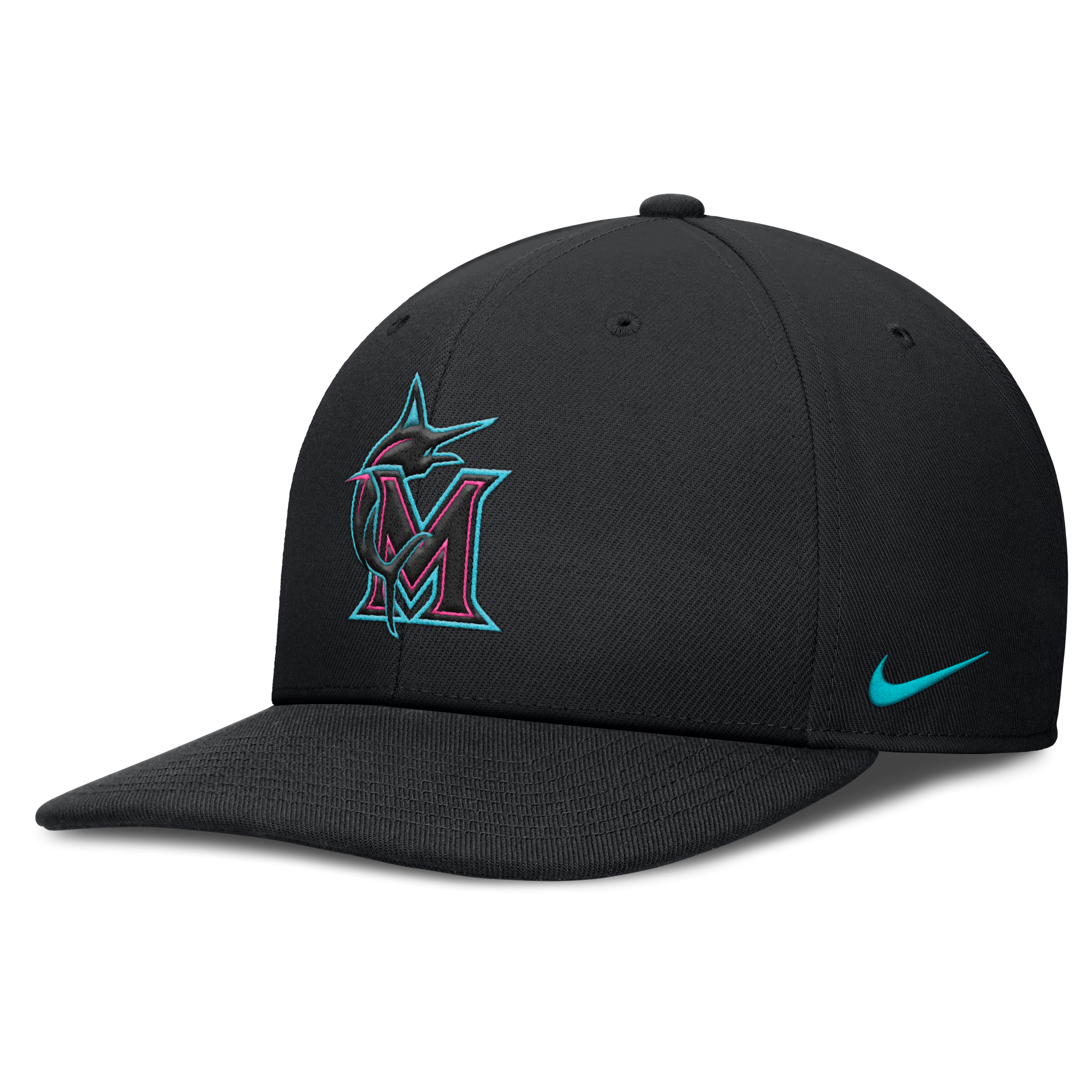 Miami Marlins City Connect Pro Men's Nike Dri-FIT MLB Adjustable Hat