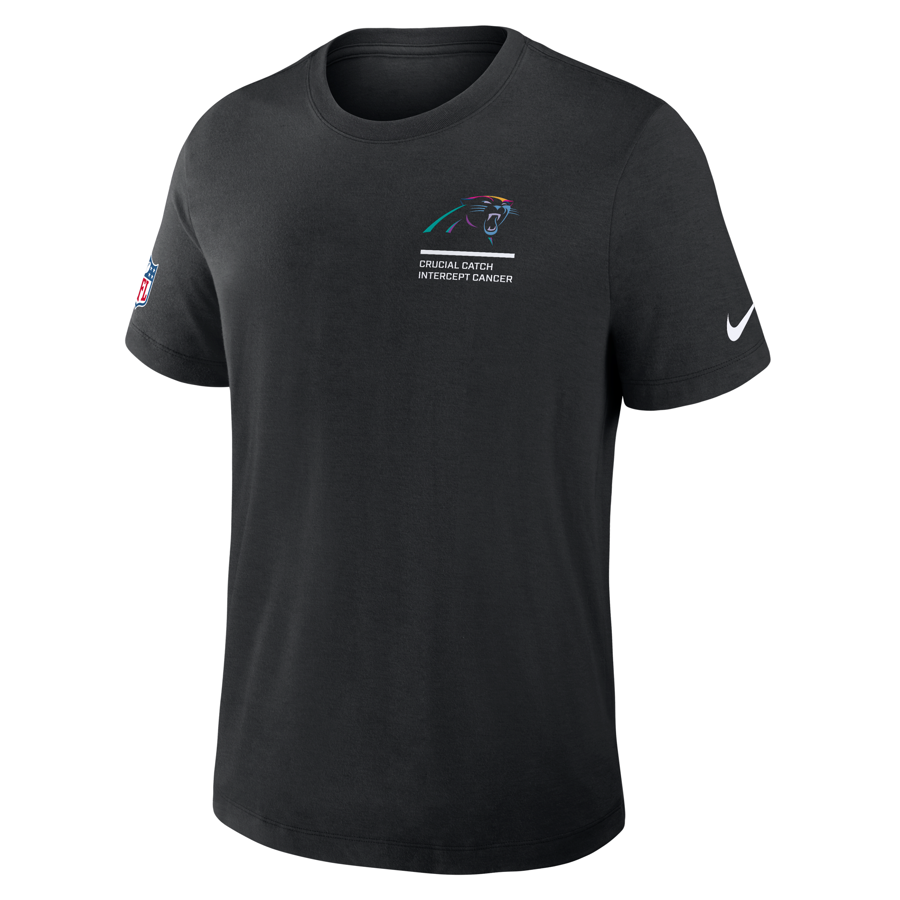 Carolina Panthers Crucial Catch Men's Nike Dri-FIT NFL T-Shirt