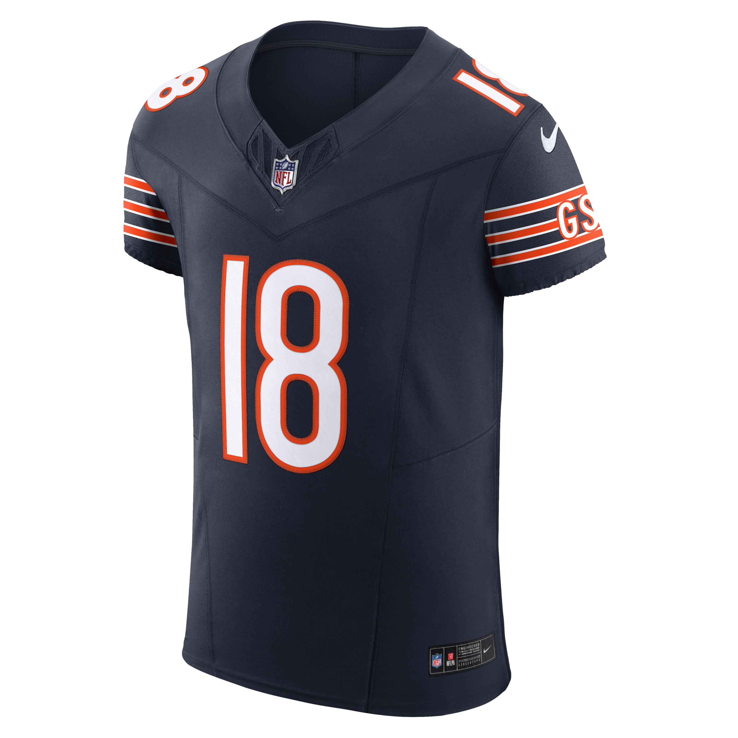 Caleb Williams Chicago Bears Men's Nike Dri-FIT NFL Elite Jersey