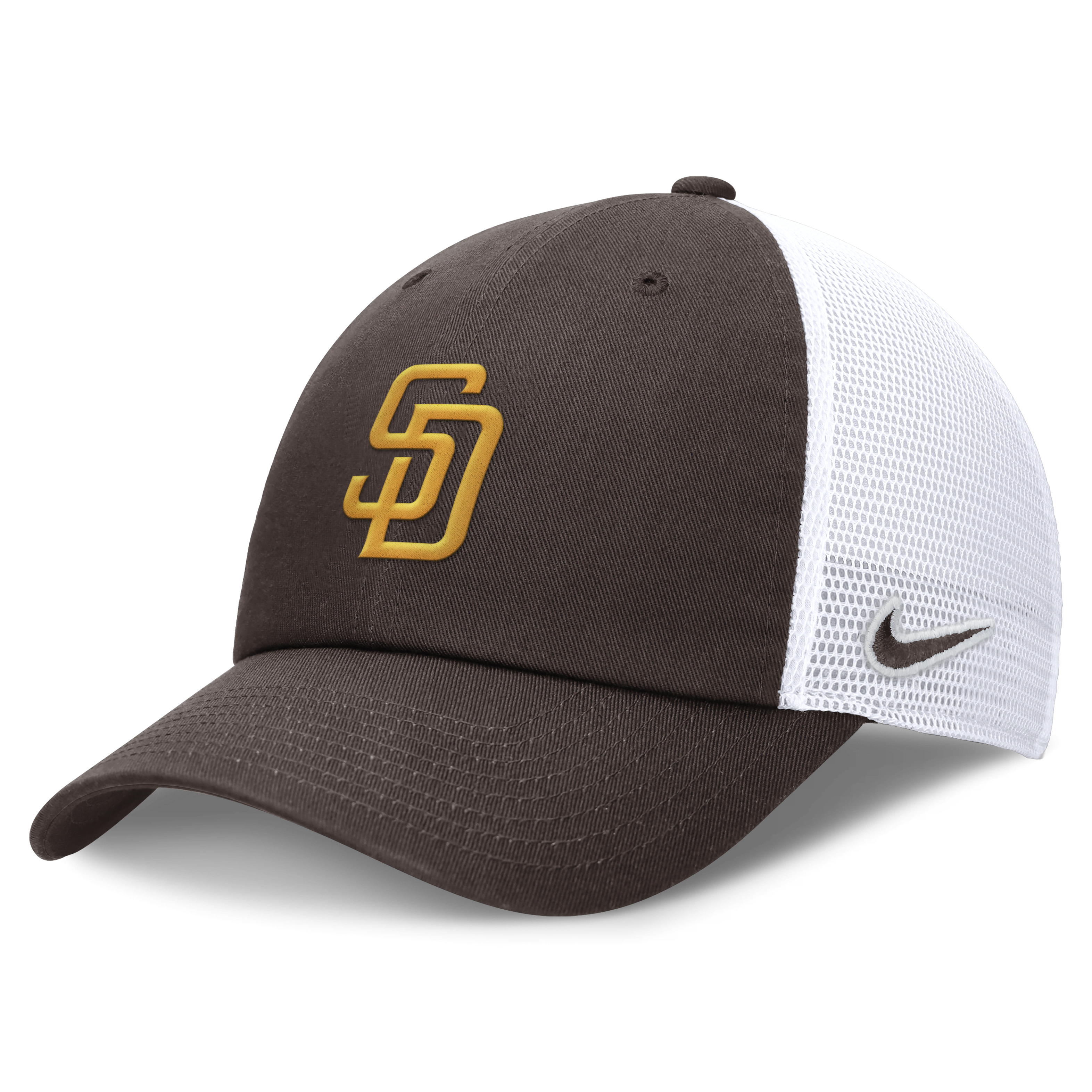 San Diego Padres Evergreen Wordmark Club Men's Nike MLB Adjustable Hat