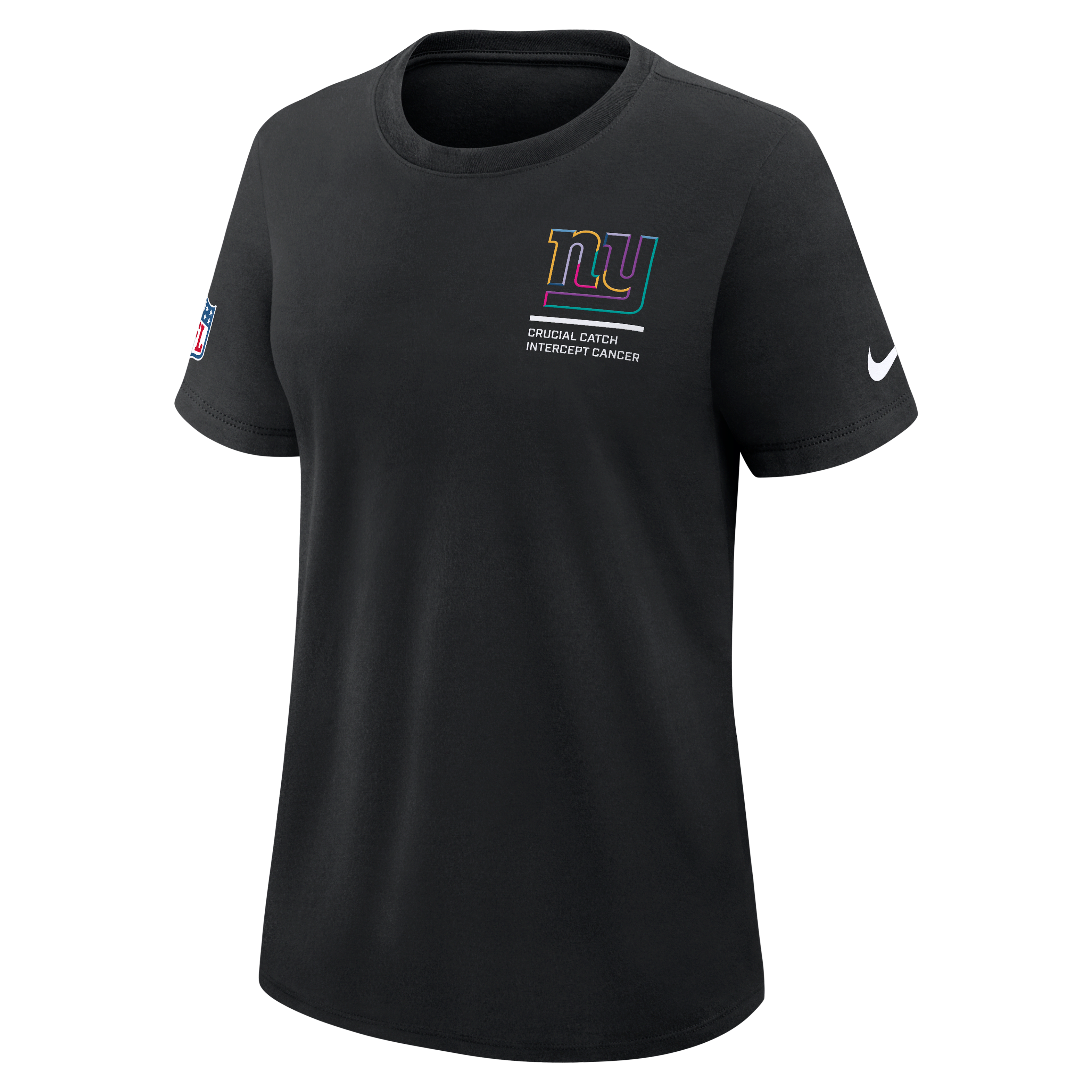 New York Giants Crucial Catch Women's Nike Dri-FIT NFL T-Shirt