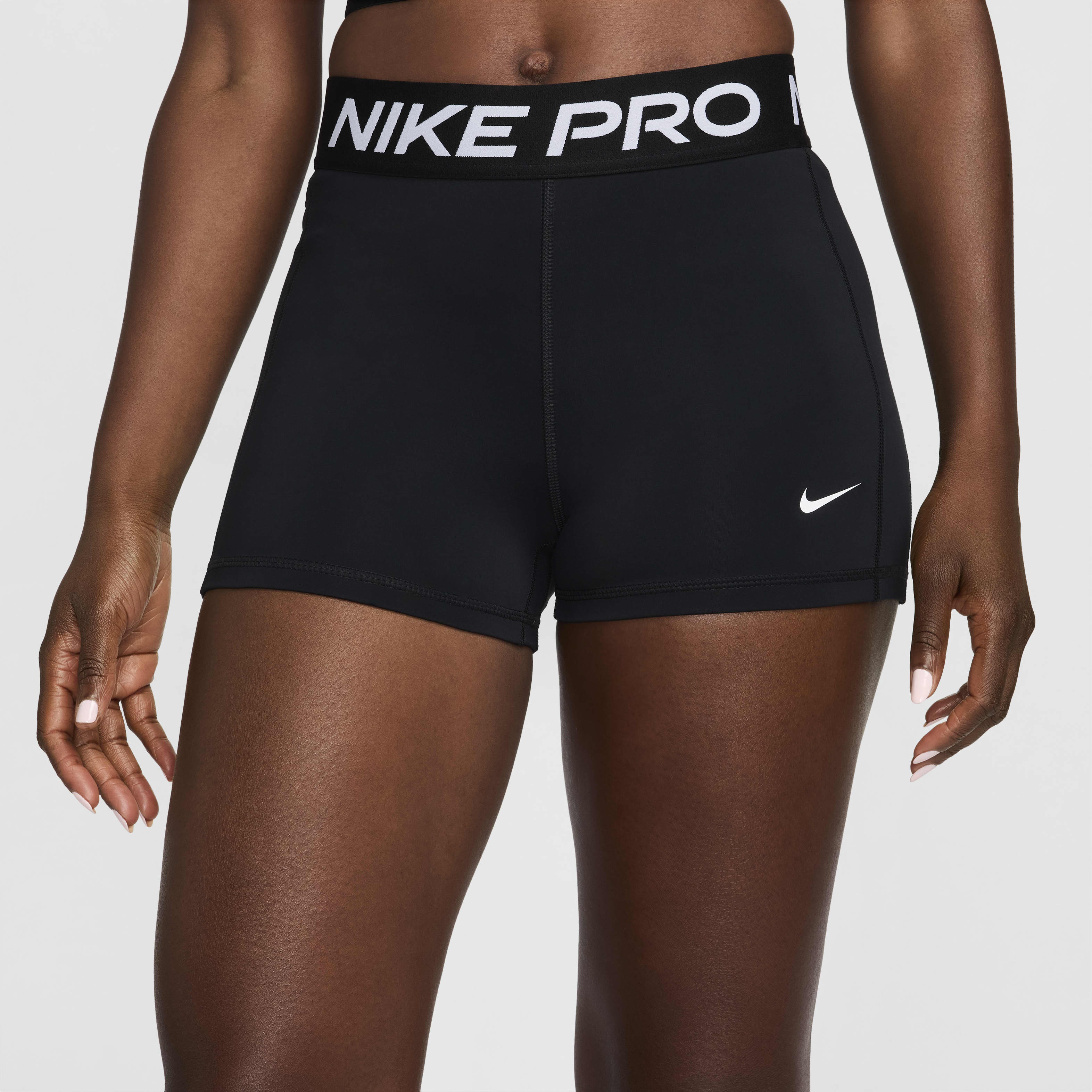 Nike Pro Leak Protection: Period Women's Mid-Rise 3" Biker Shorts