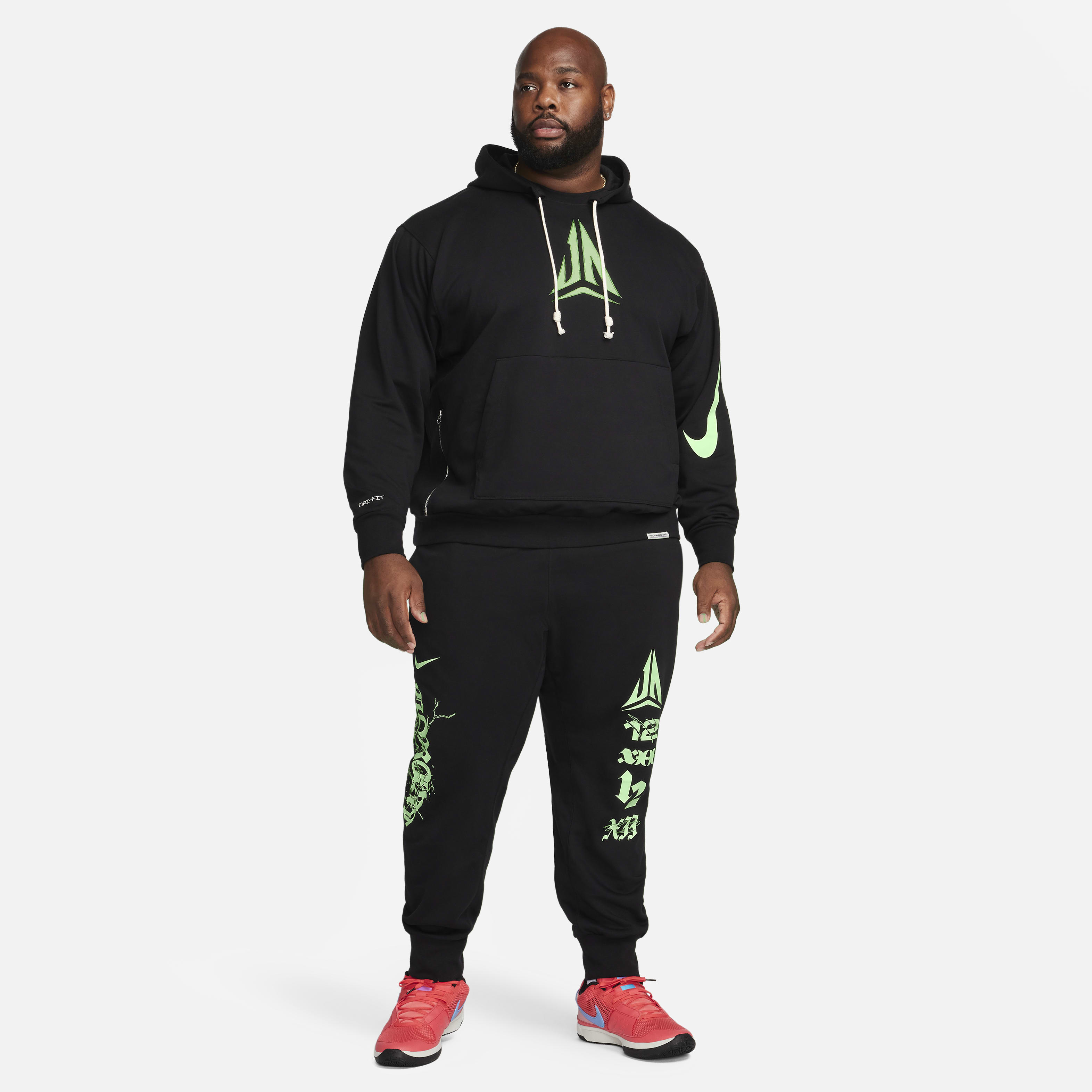 Ja Standard Issue Men's Dri-FIT Pullover Basketball Hoodie