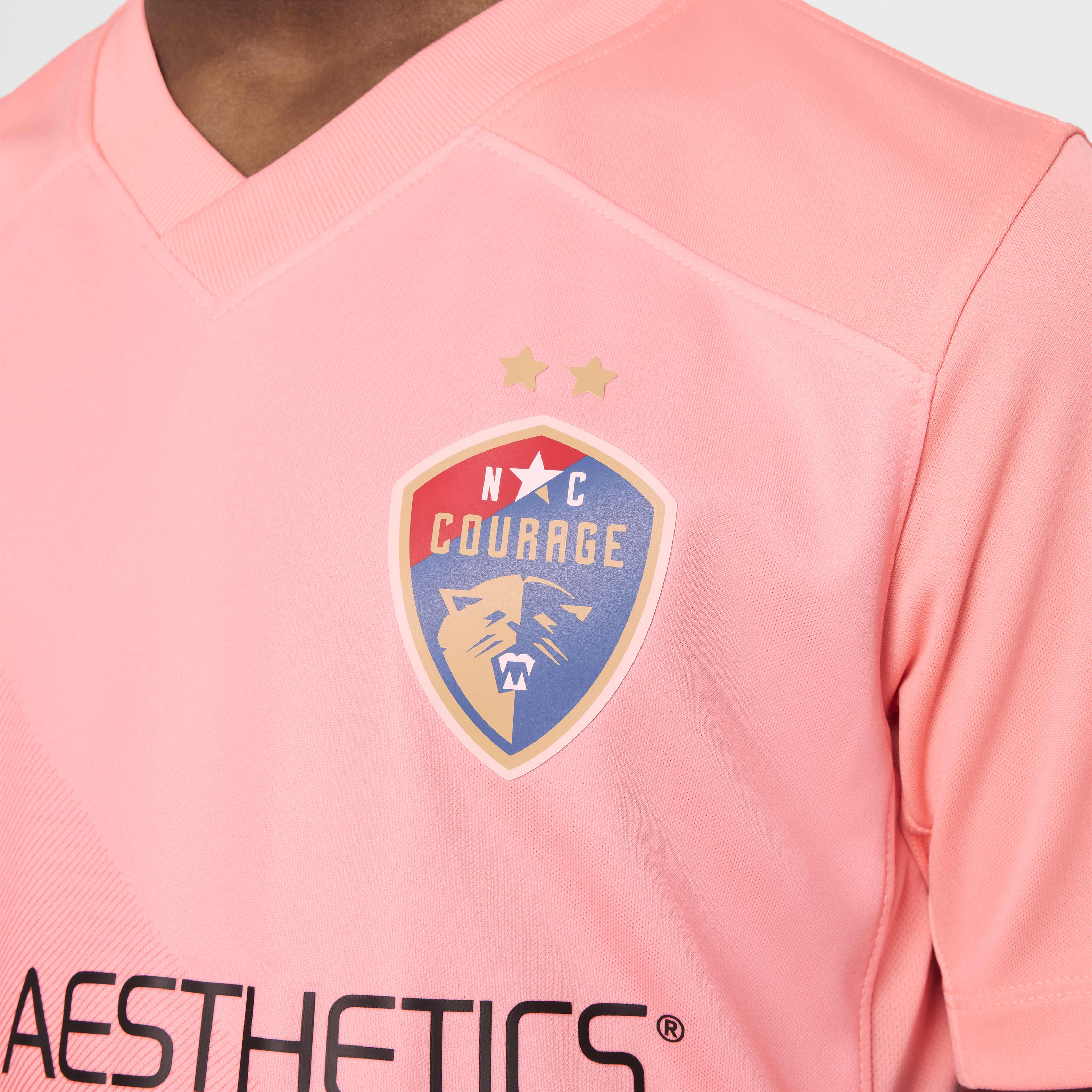 North Carolina Courage 2024 Stadium Secondary Big Kids' Nike Dri-FIT NWSL Replica Jersey